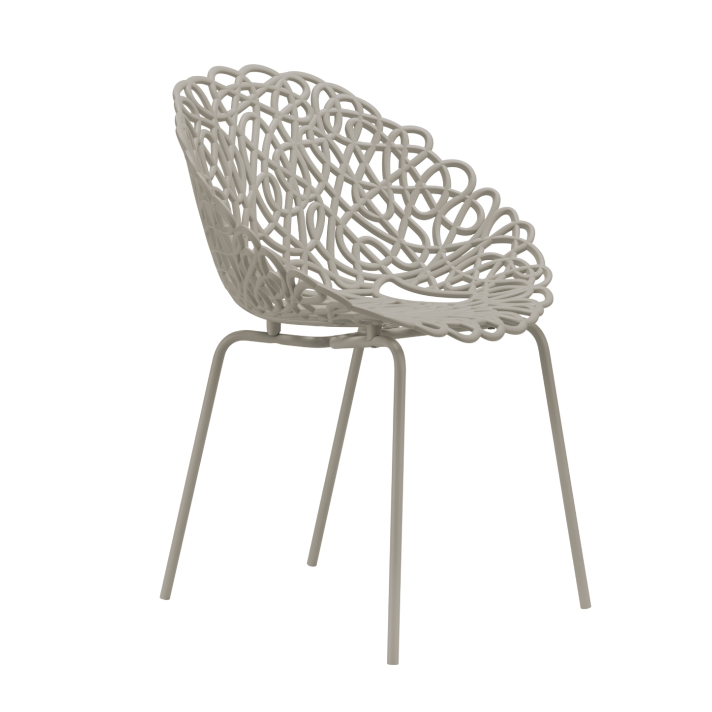 BACANA gray garden chair set