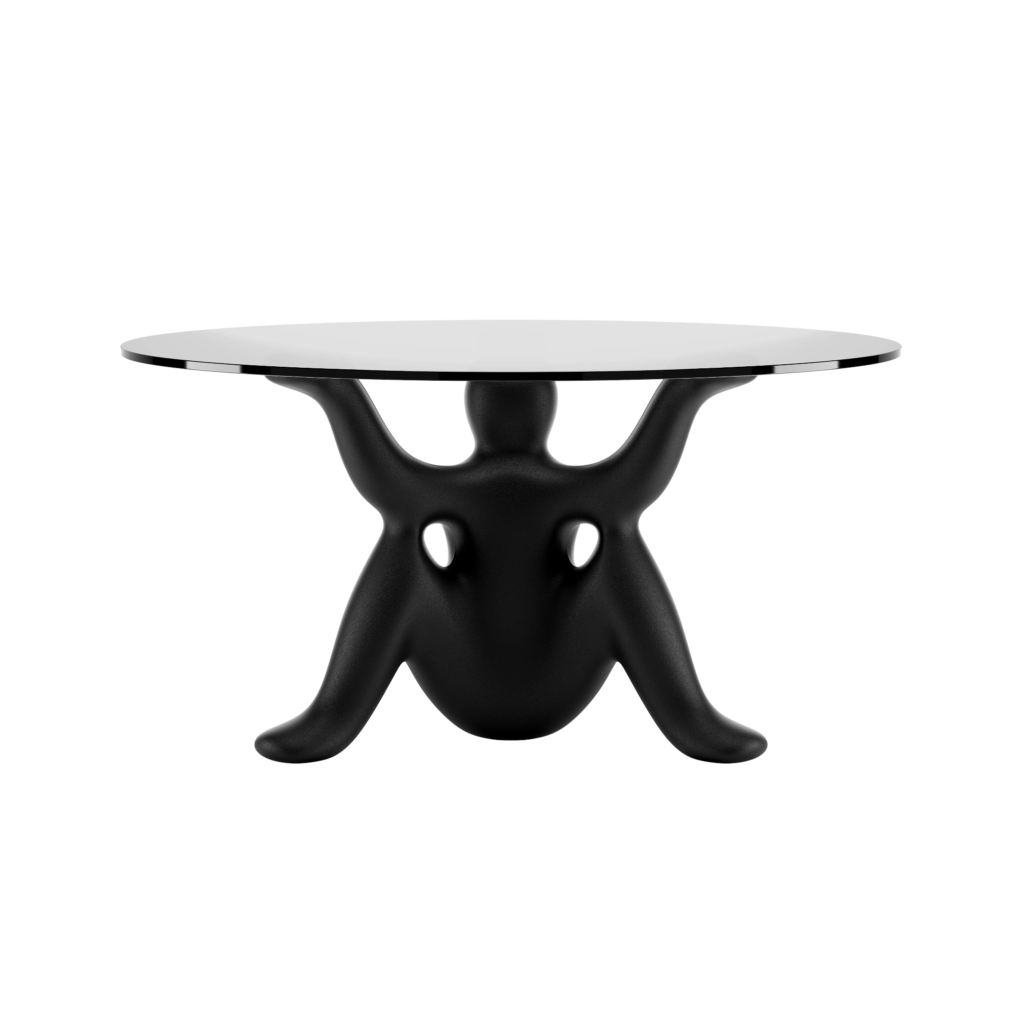 Runder Tisch HELPYOURSELF schwarz