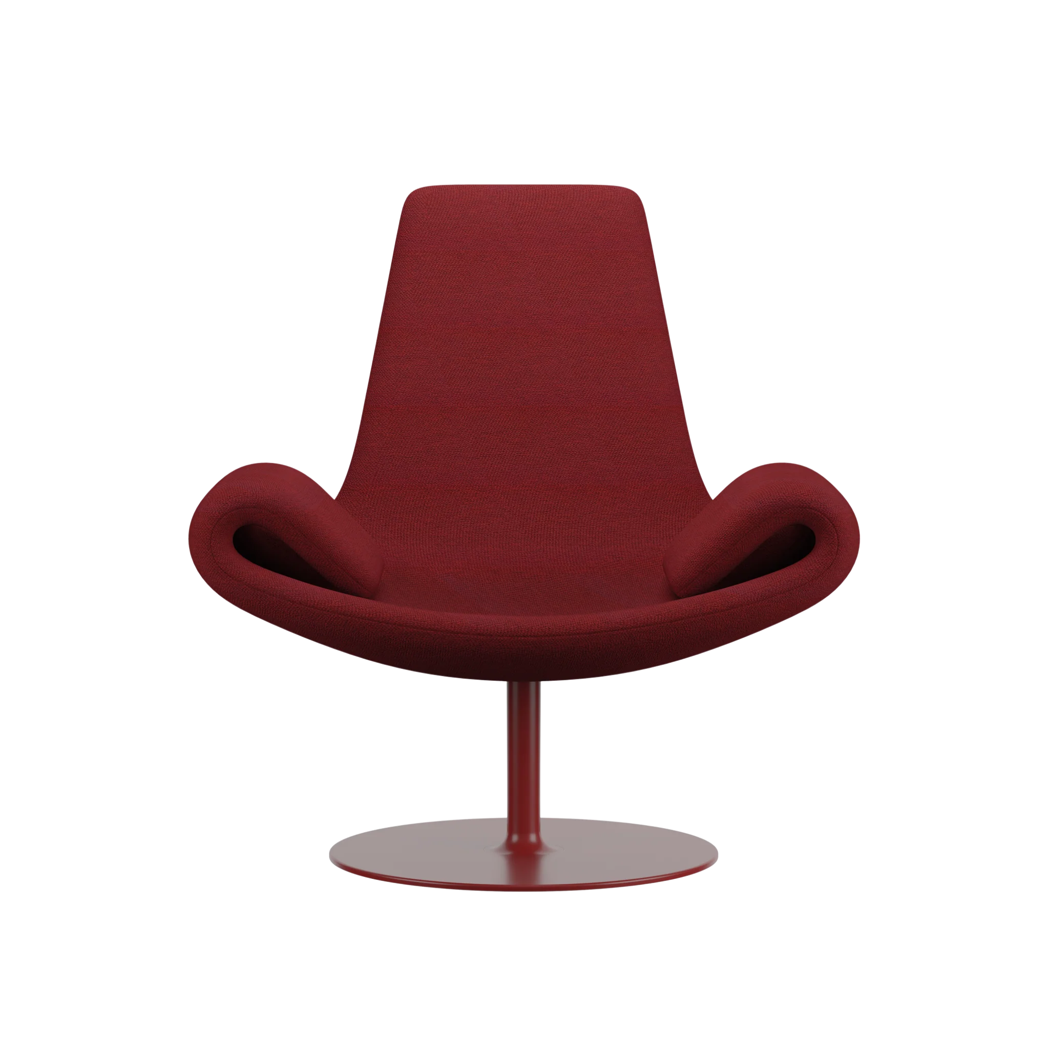 Sessel WING dunkelrot