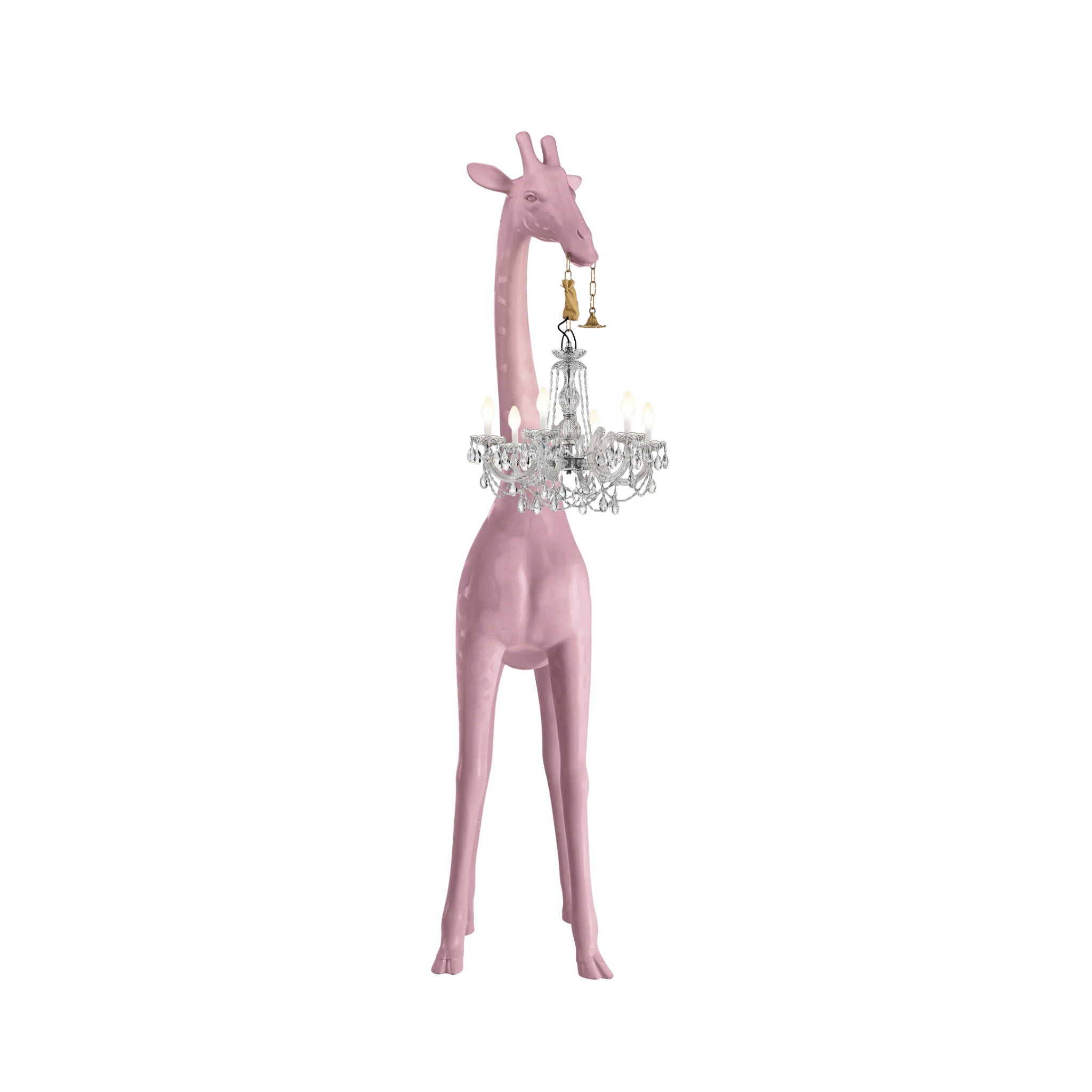 Outdoor lamp GIRAFFE IN LOVE M pink