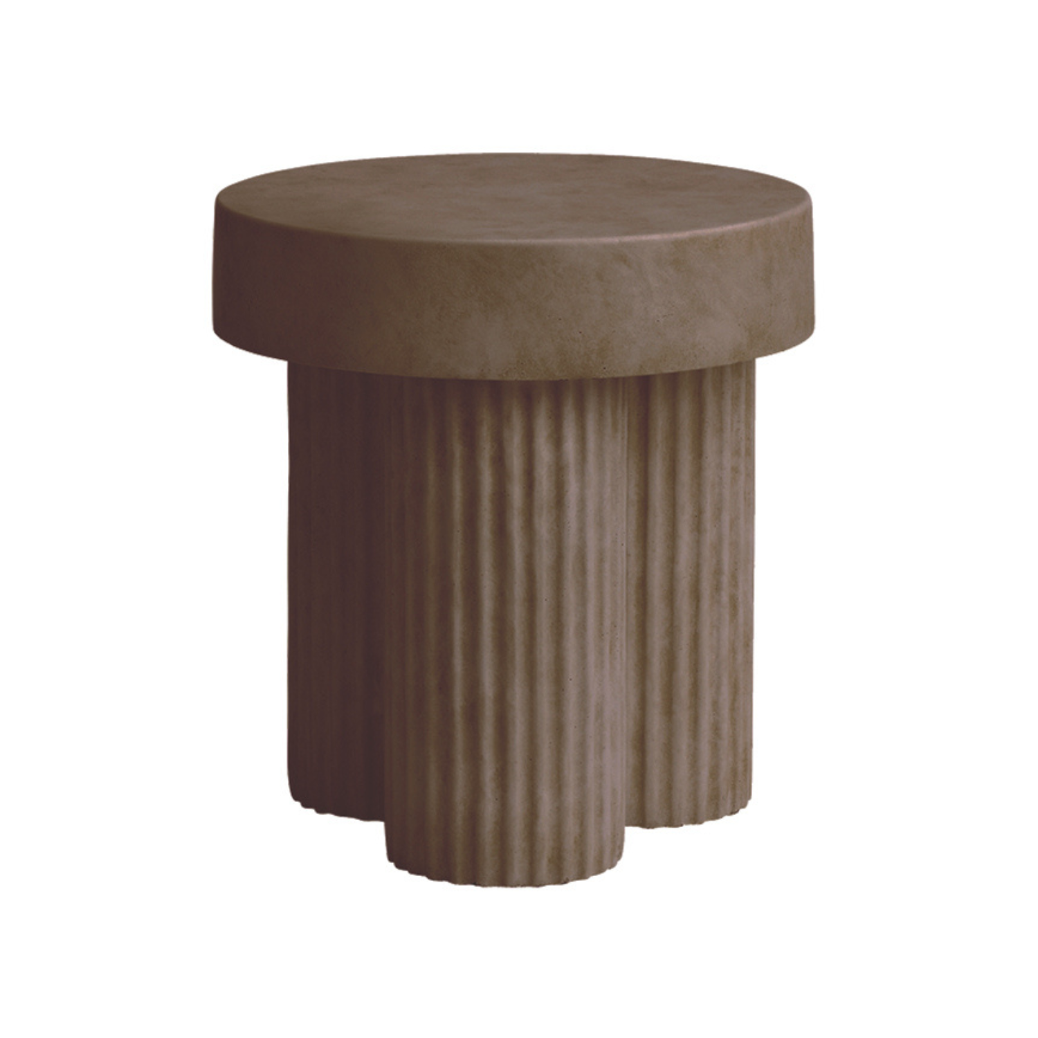 Beistelltisch GEAR braun Beton