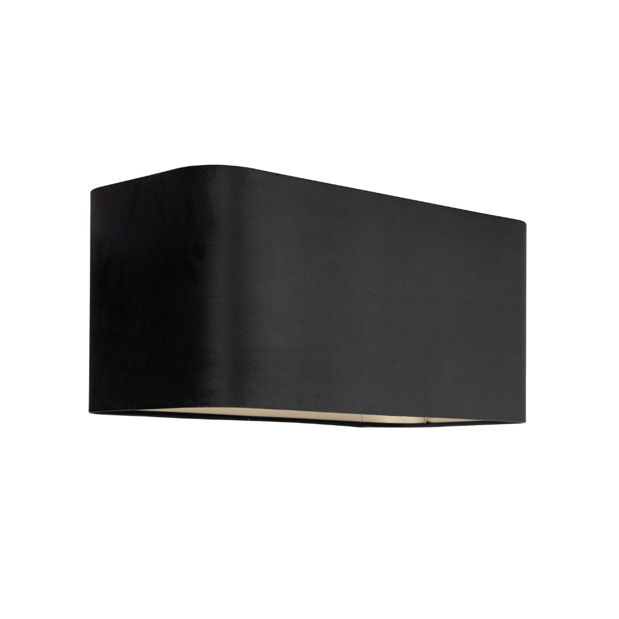 Rectangular lampshade MADDY black