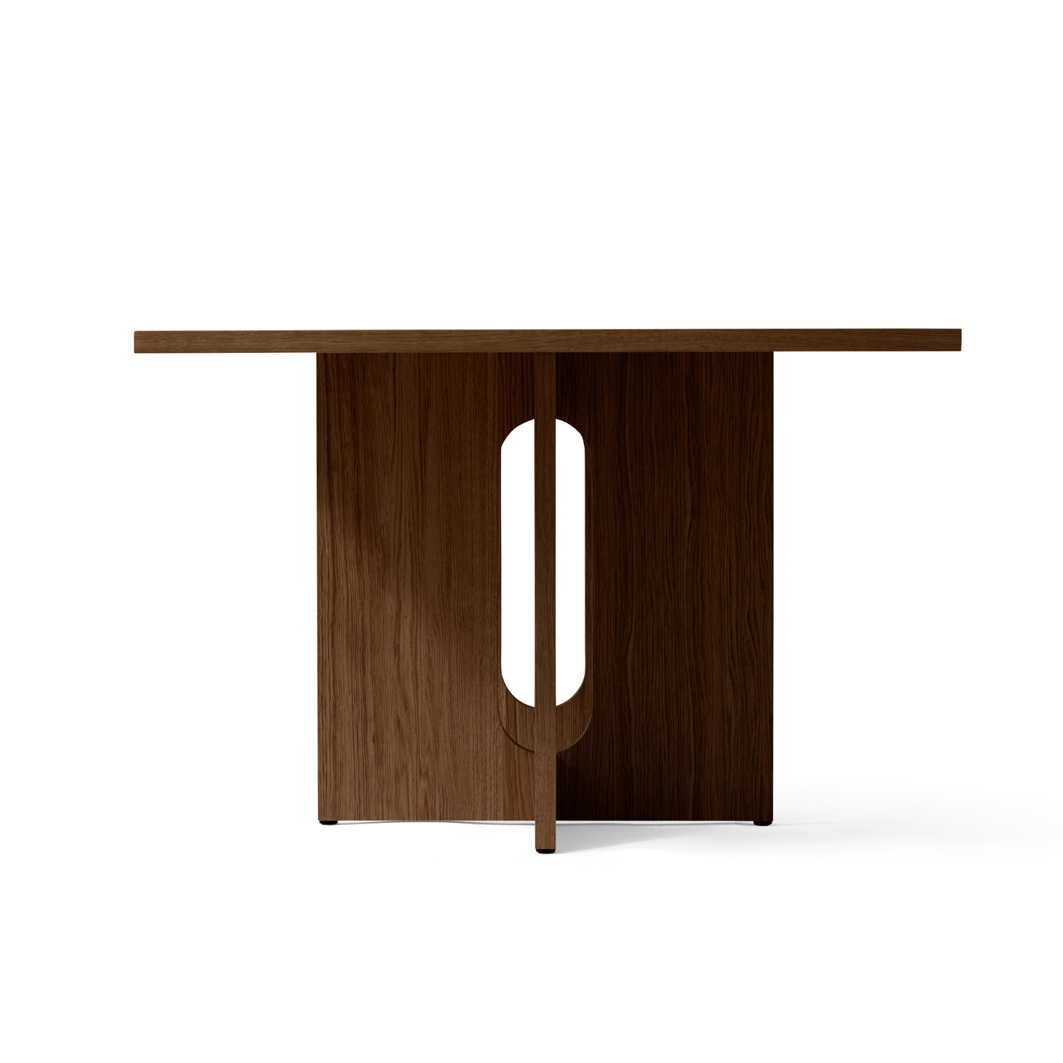 ANDROGYNE table dark oak veneer