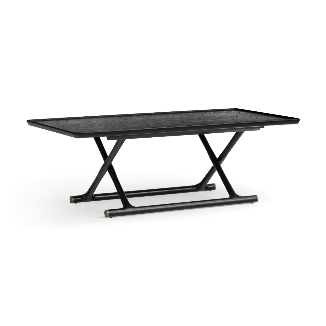 JÄGER Coffee Table Black Oak Wood