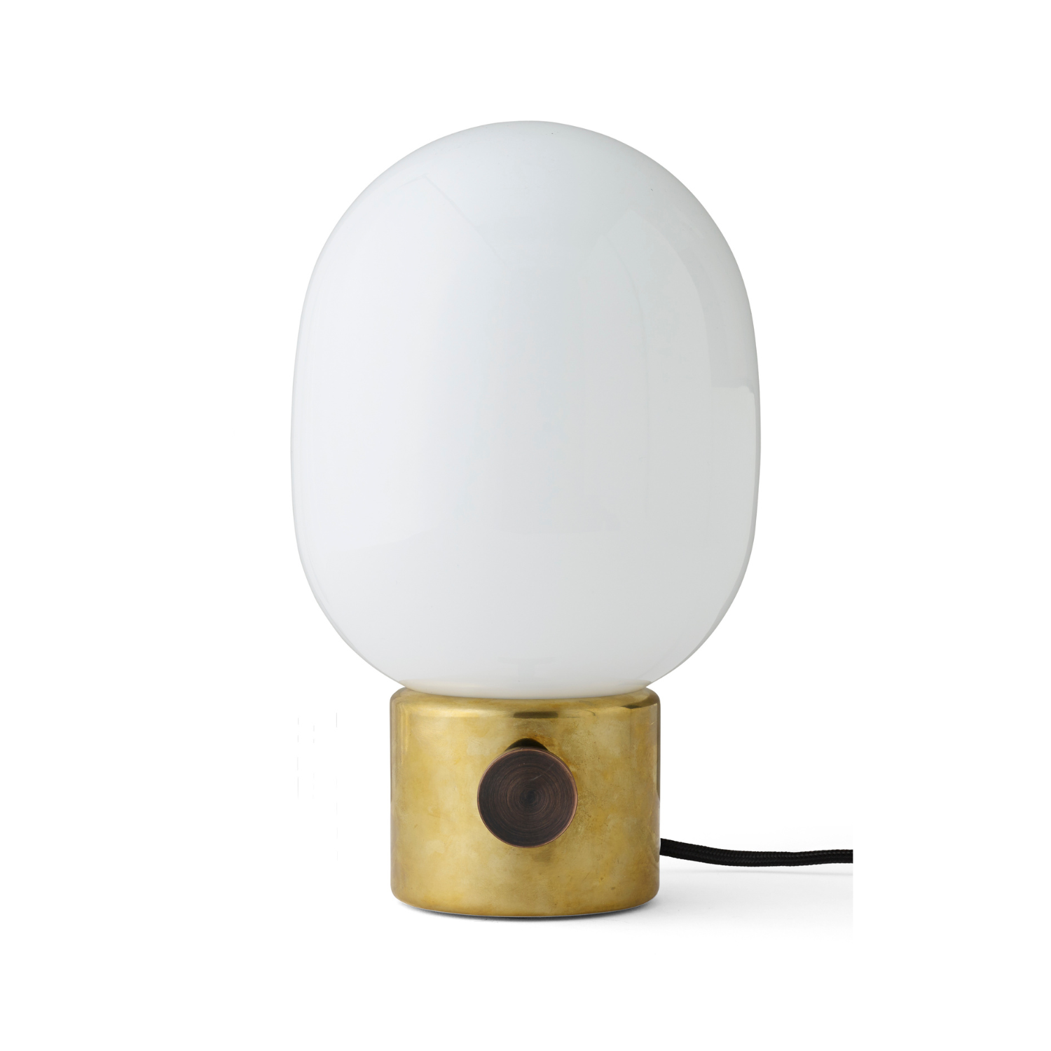 JWDA Table Lamp Blown Glass with Brass Base