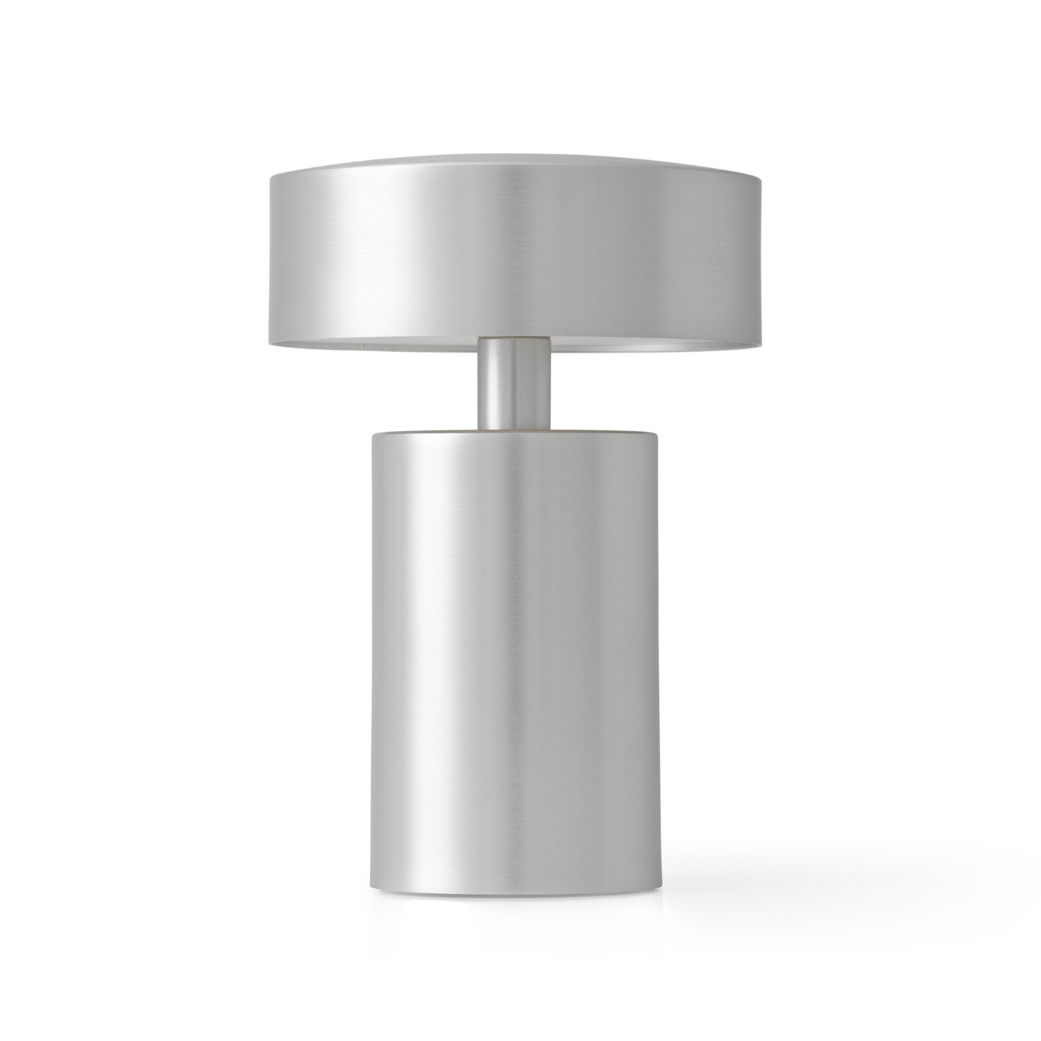 Tragbare Lampe COLUMN poliertes Aluminium