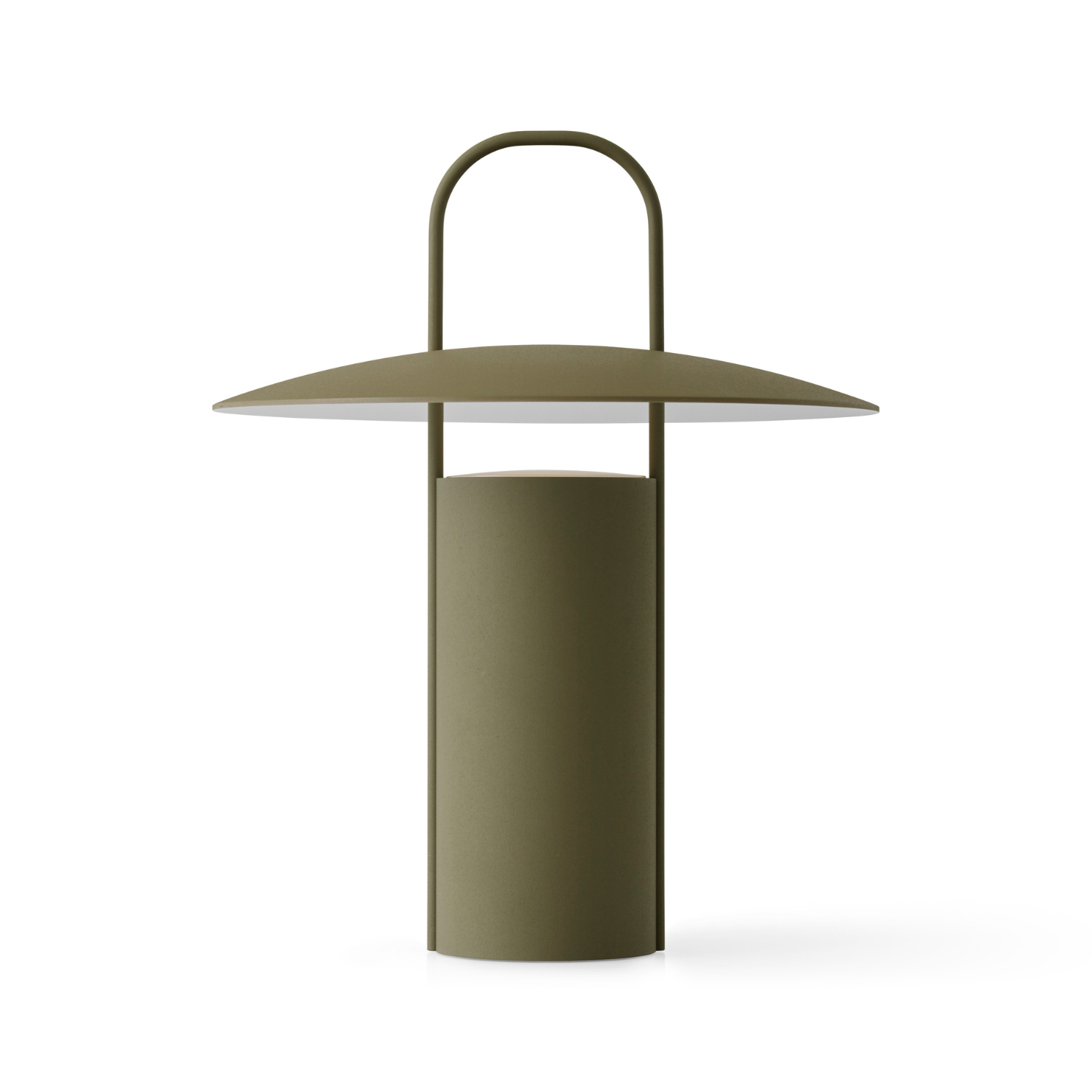 Tragbare Lampe RAY olivgrün