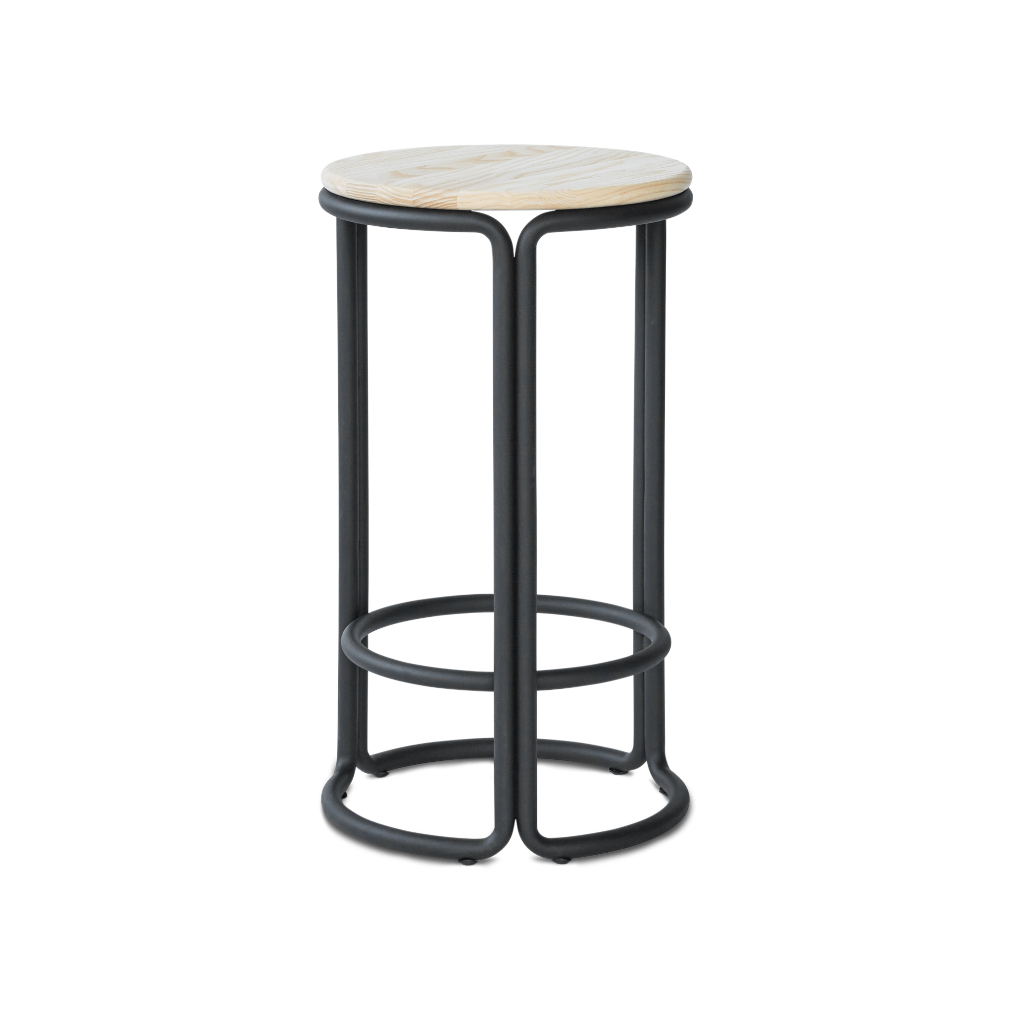 Hocker HARDIE schwarz