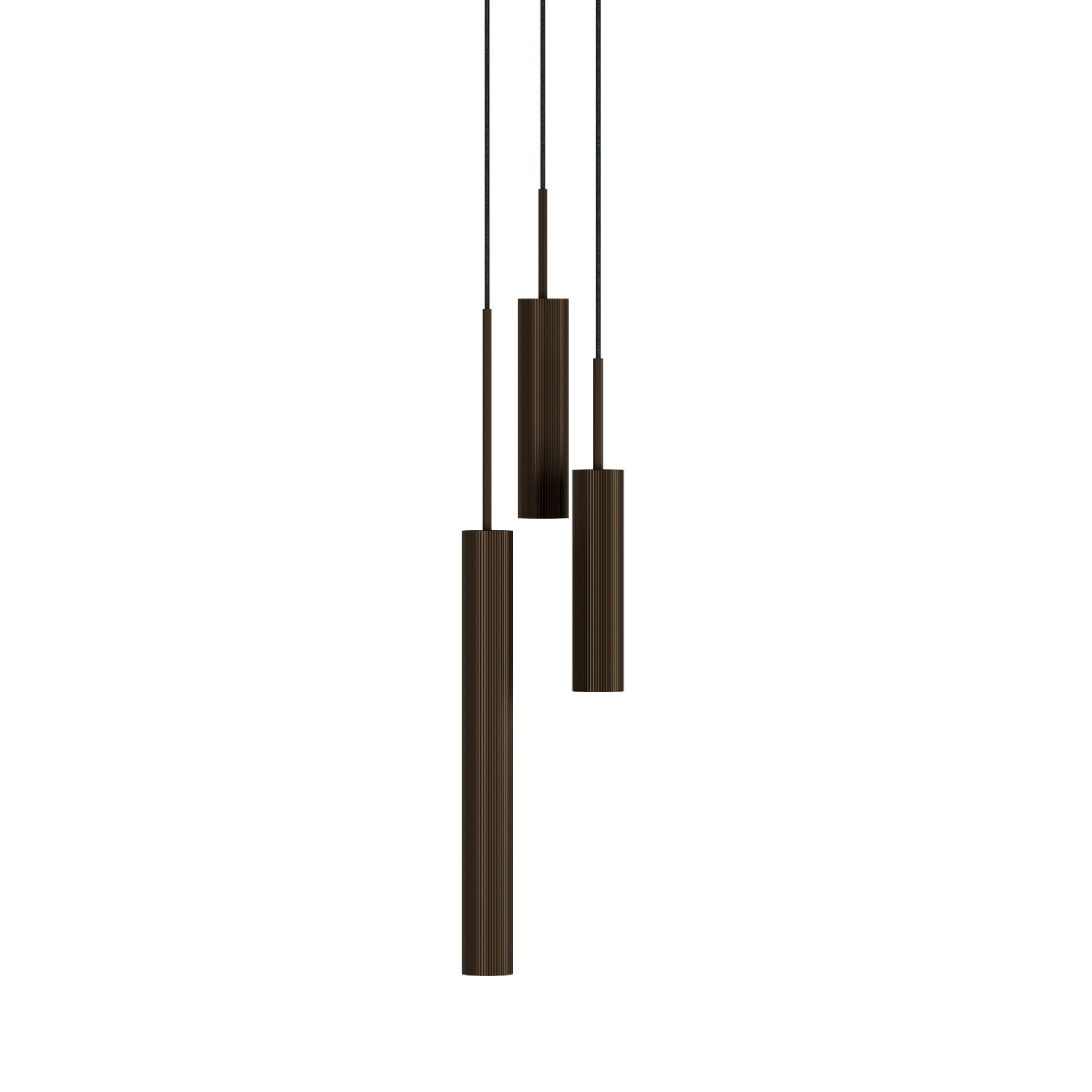 Lampa wisząca TUBULAIRE CANOPY brązowy