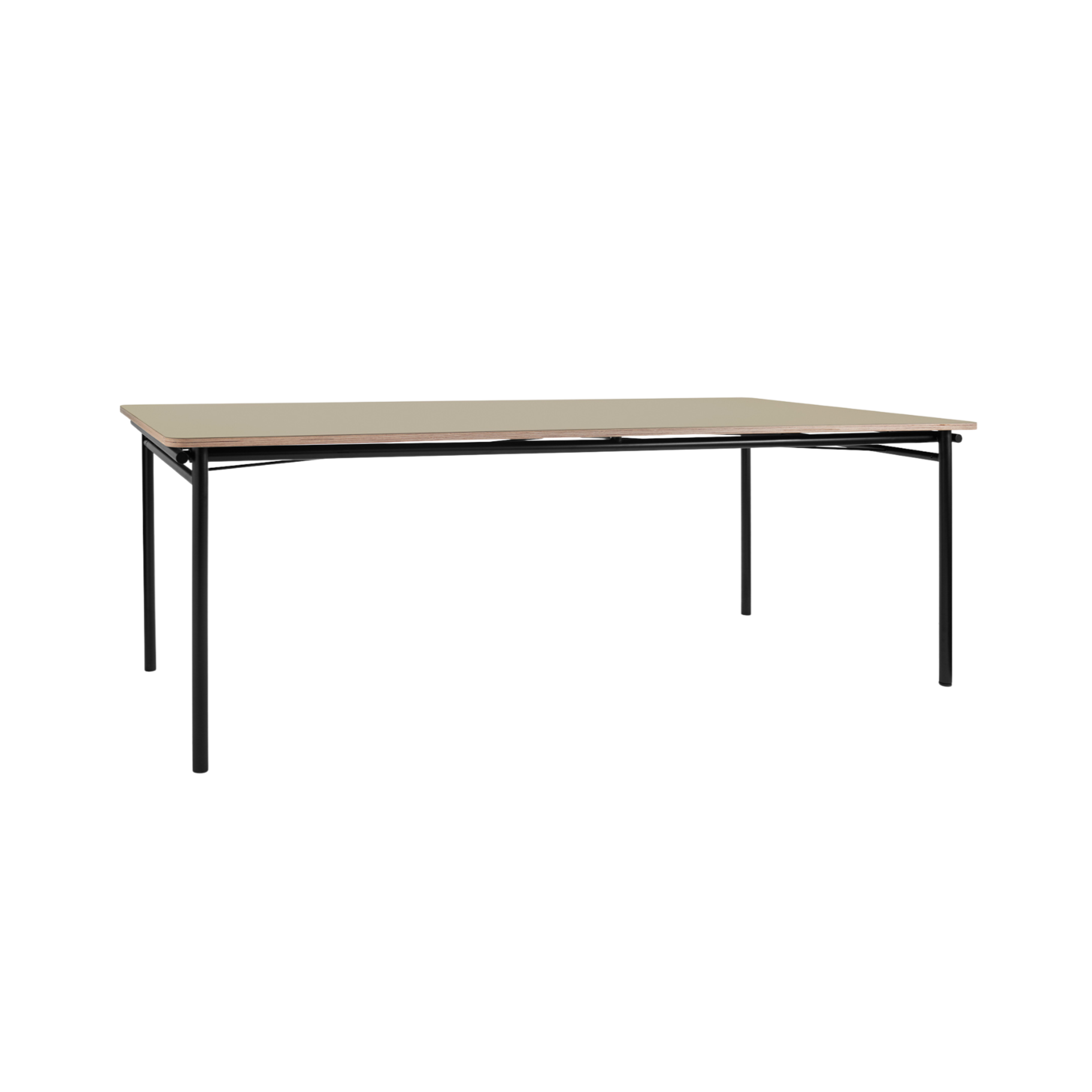 Ausziehbarer Tisch TAFFEL beige