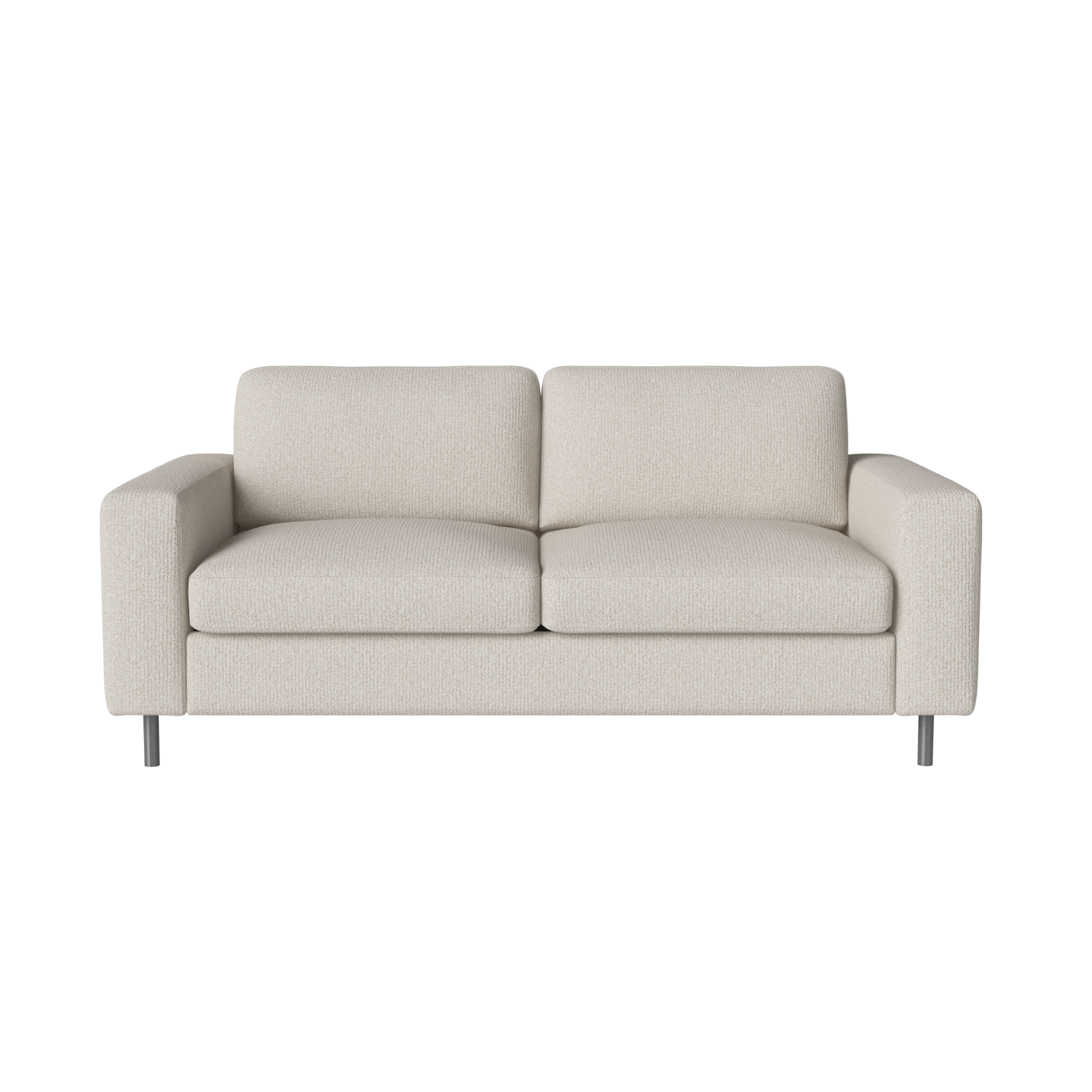 Scandinavia 2.5-person sofa metal base