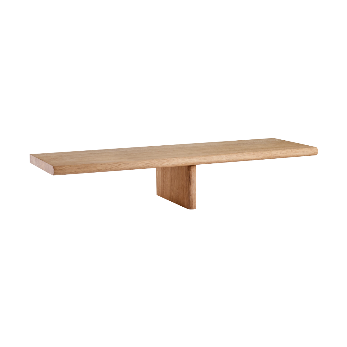 Wing oak shelf base