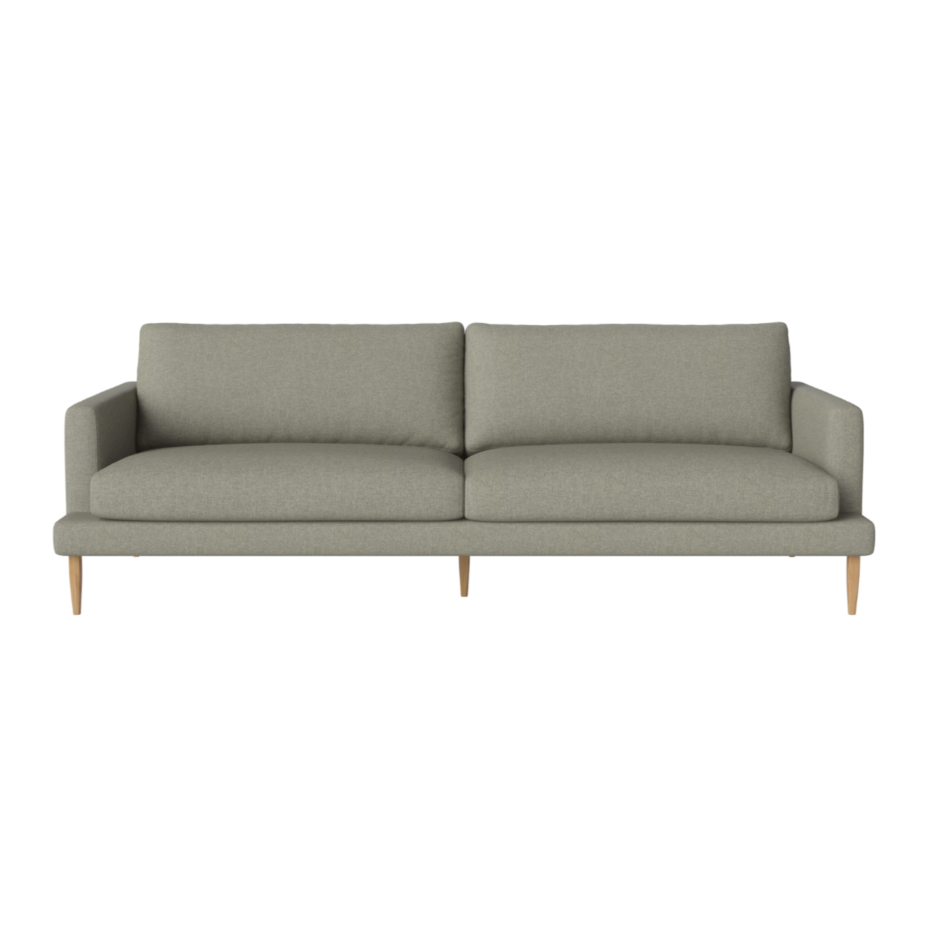 Vened 3-Person-Sofa-Basis aus Eichenholz