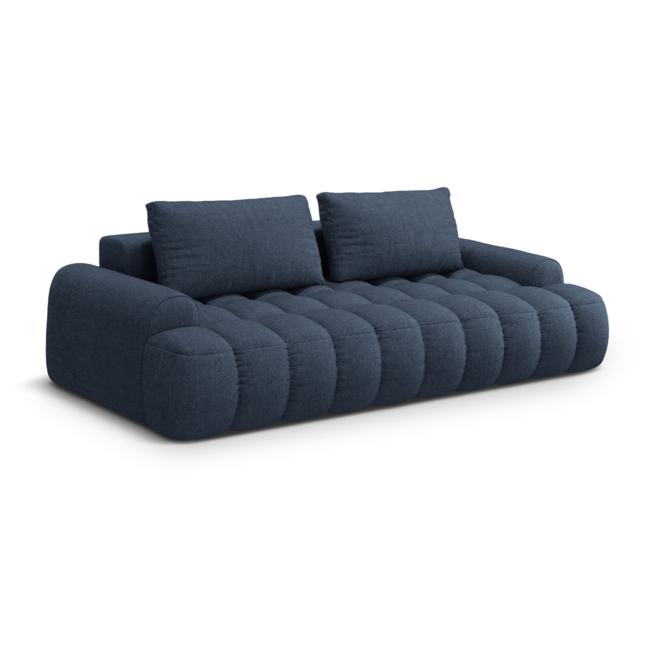 Sofa mit Schlaffunktion für 4 Personen LINZ blau
