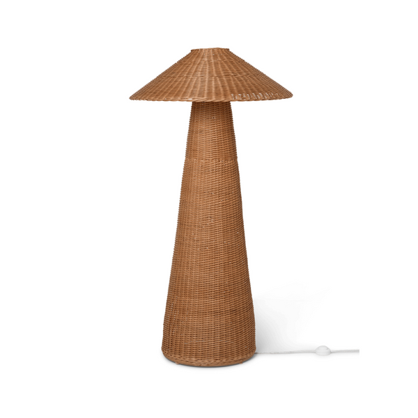 Dou Rattan Stehlampe