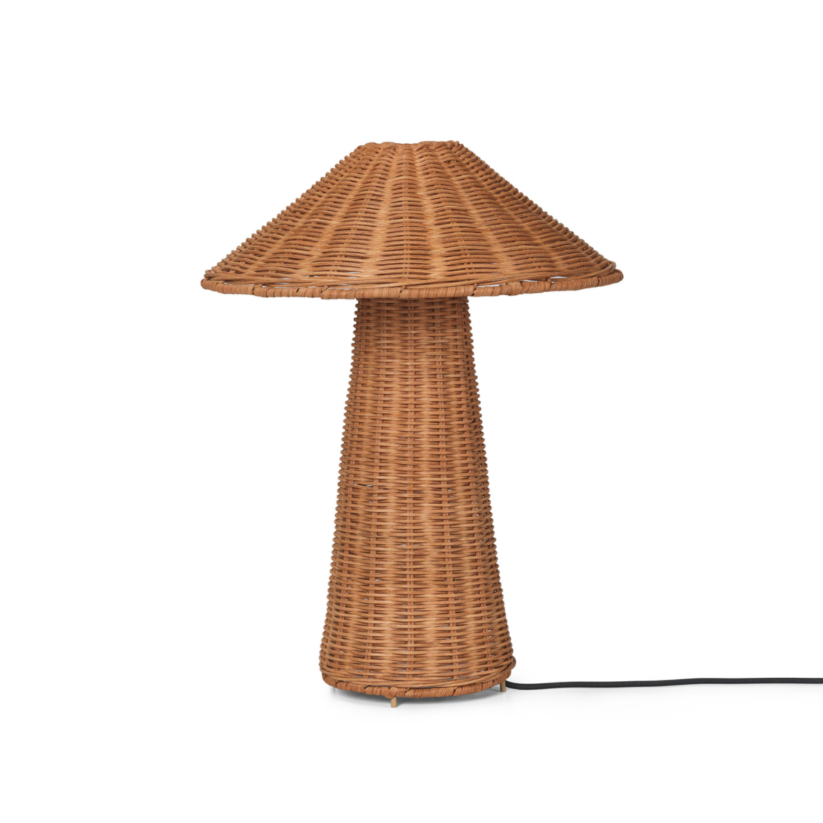 Dou Rattan Tischlampe