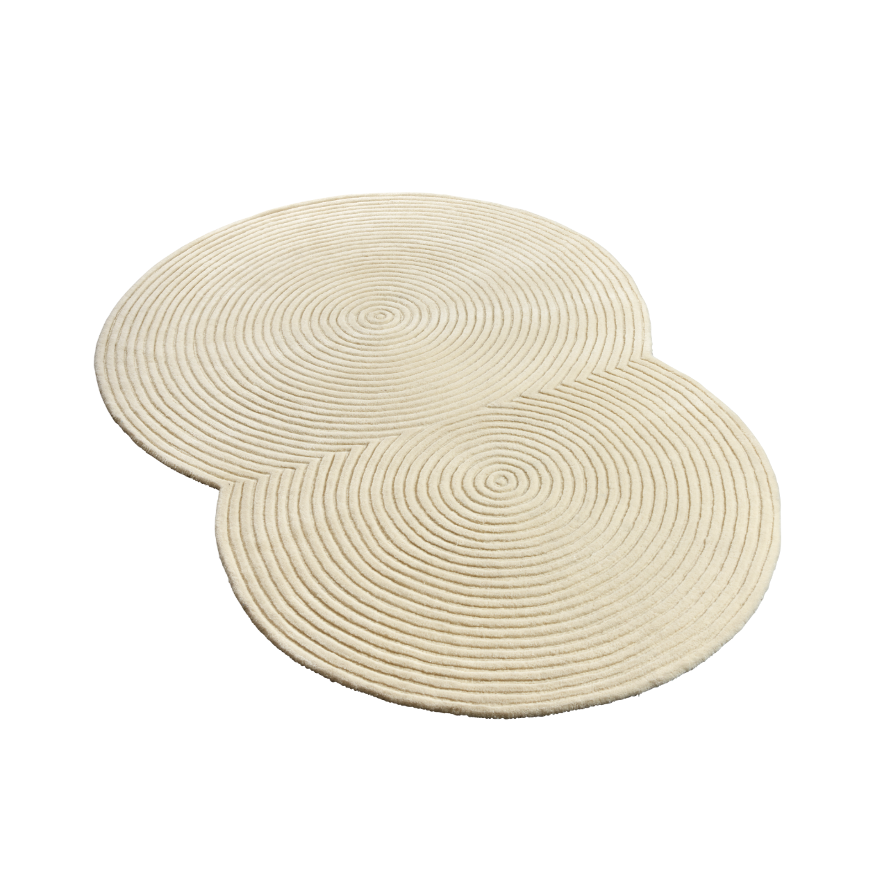 Zen Rounded rug cream