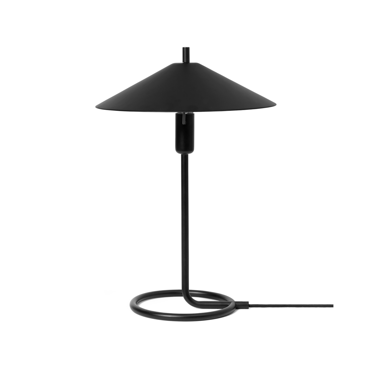 Filo schwarze Tischlampe