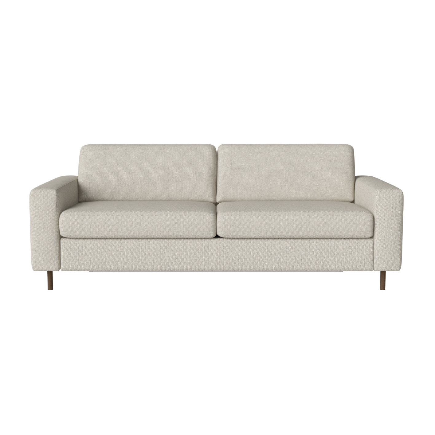 Dark oak scandinavia folding sofa 3-person scandinavia