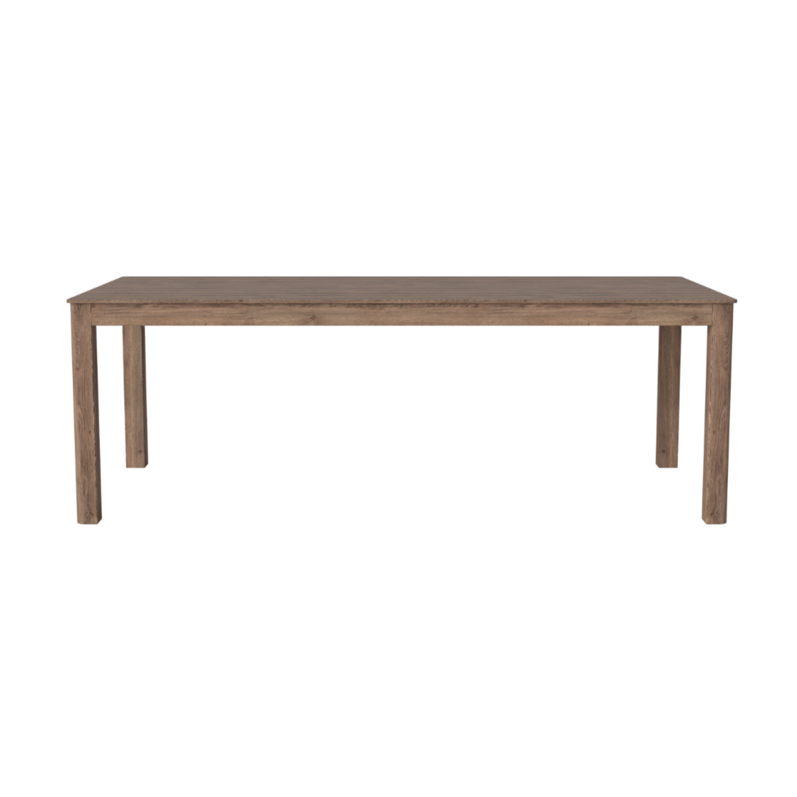 Node folding table dark oak wood