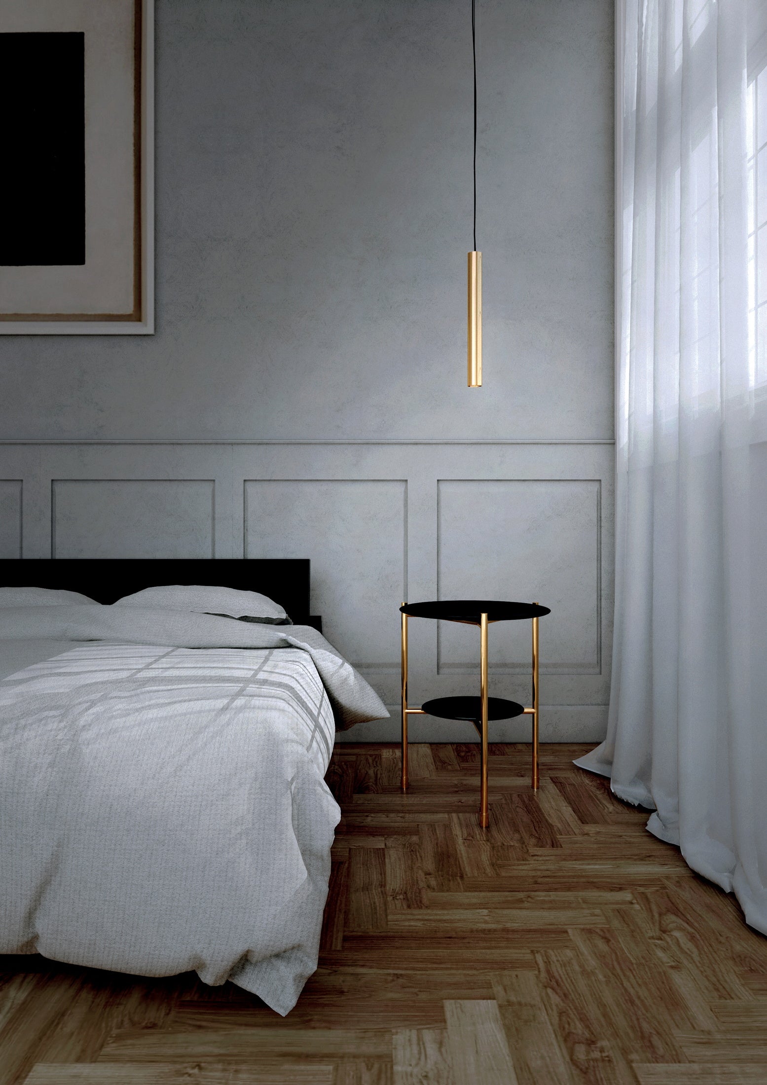 Lampa wisząca KOKO UNO biały