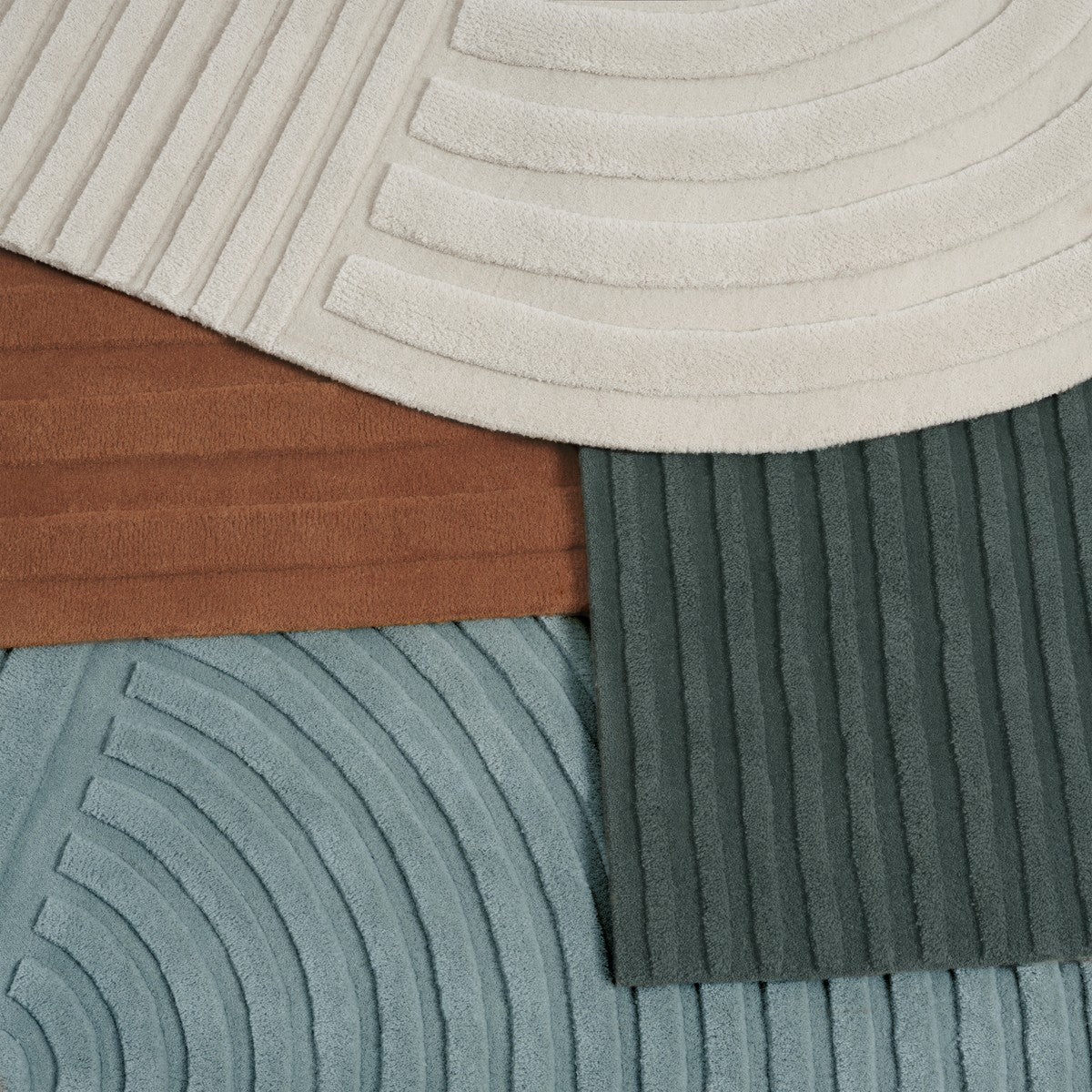 RELEVO Rug Broken White