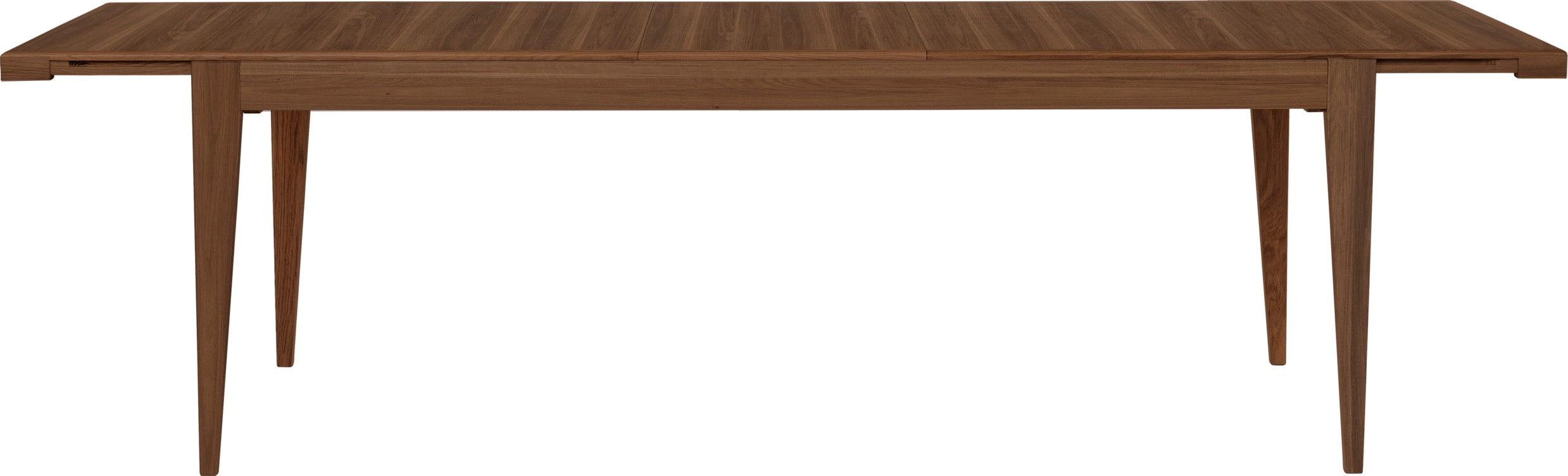 Ausziehbarer Tisch S-TABLE aus Nussbaumholz