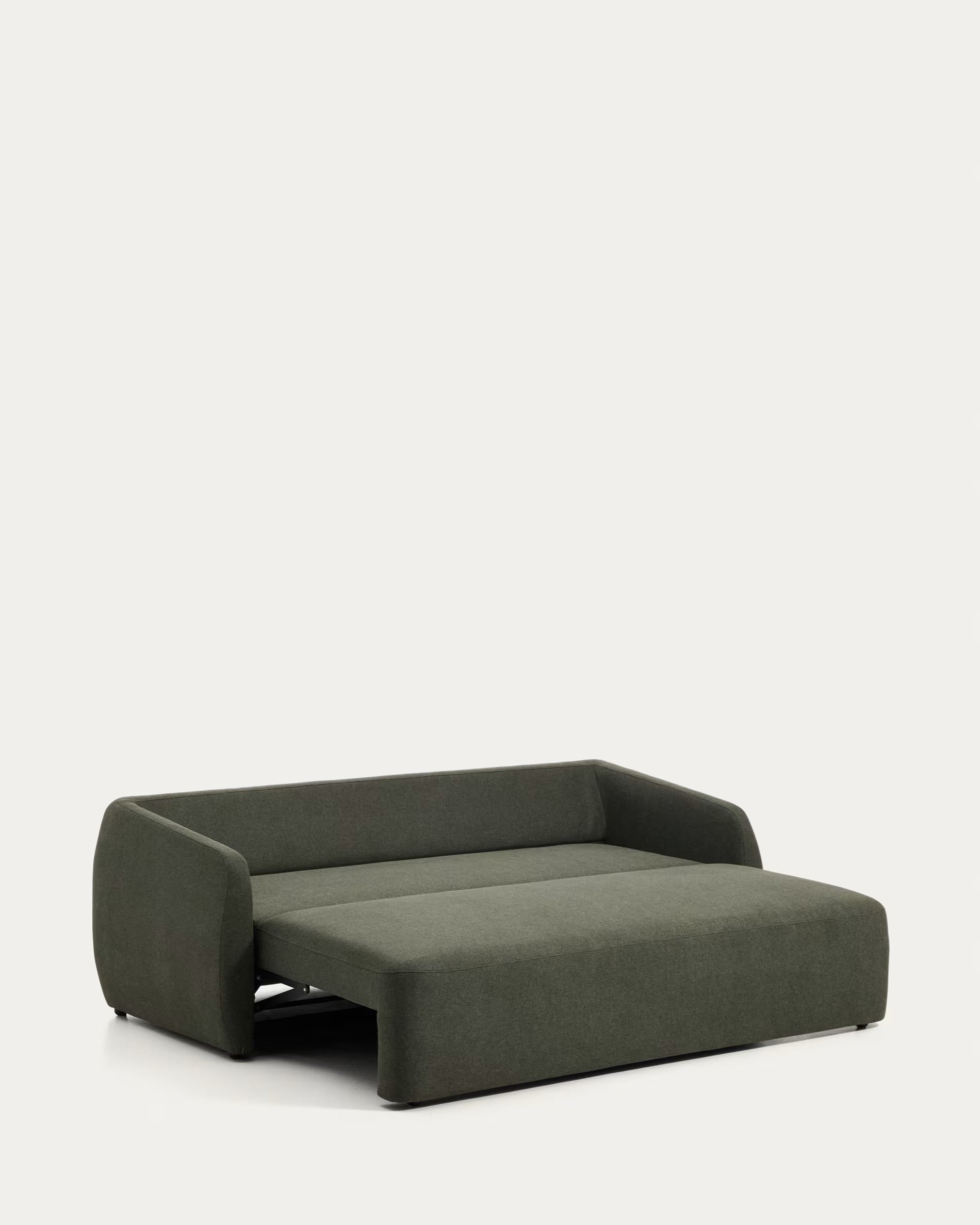 3-seater sofa with sleeping function LAIRA dark green