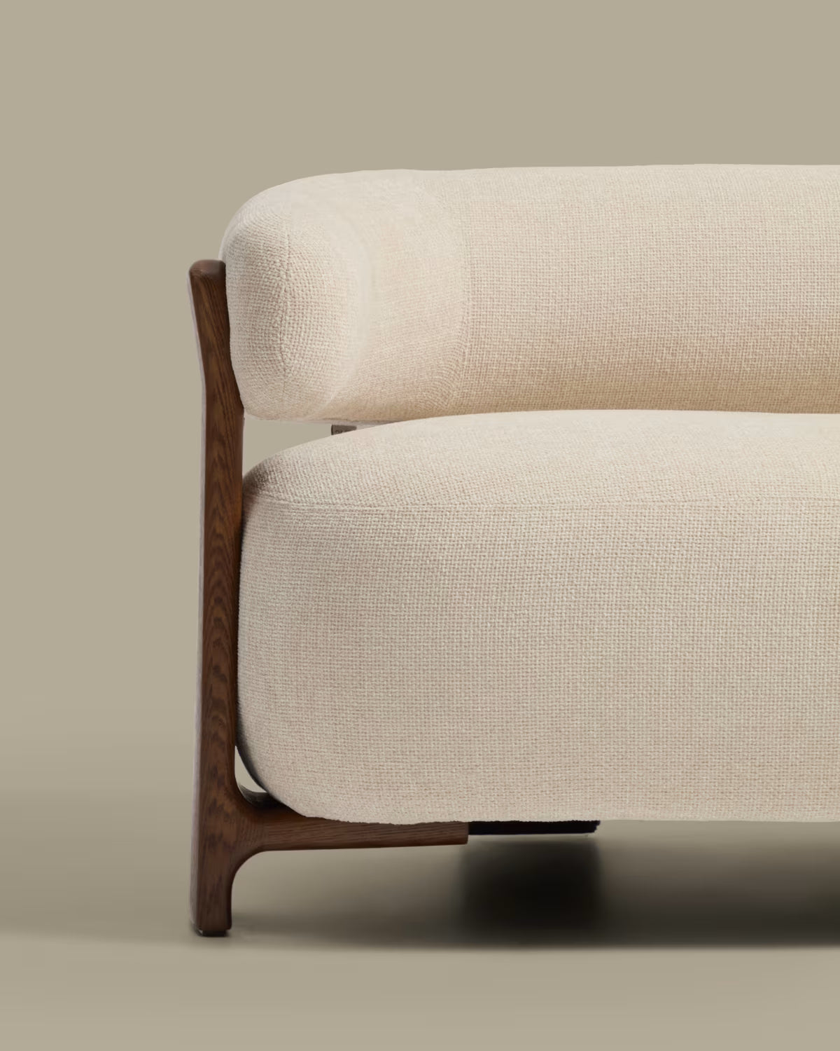 Sofa 2-osobowa GRANITE beżowy szenil