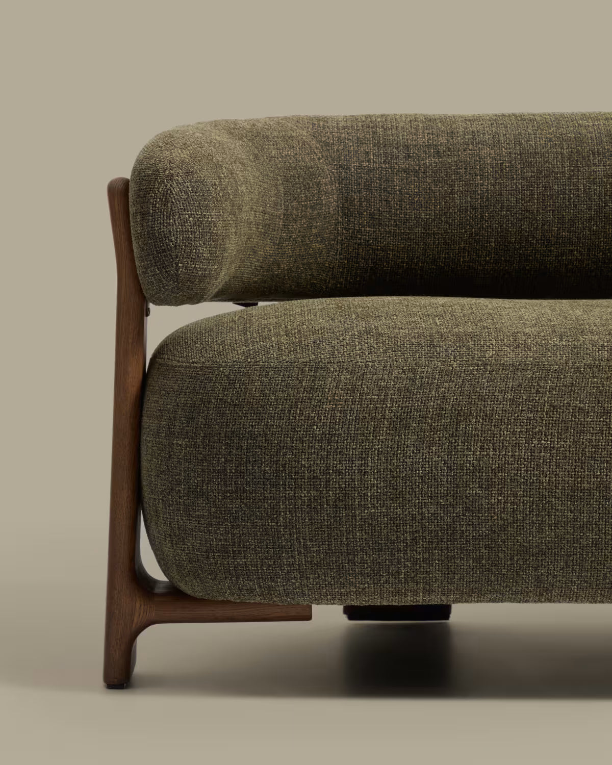Sofa 2-osobowa GRANITE zielony szenil