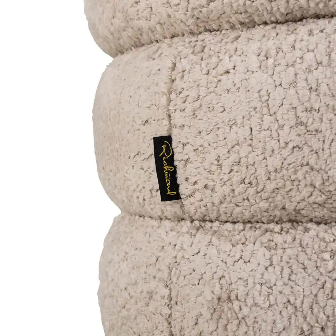 Pouf mit Stauraum ADELE beige