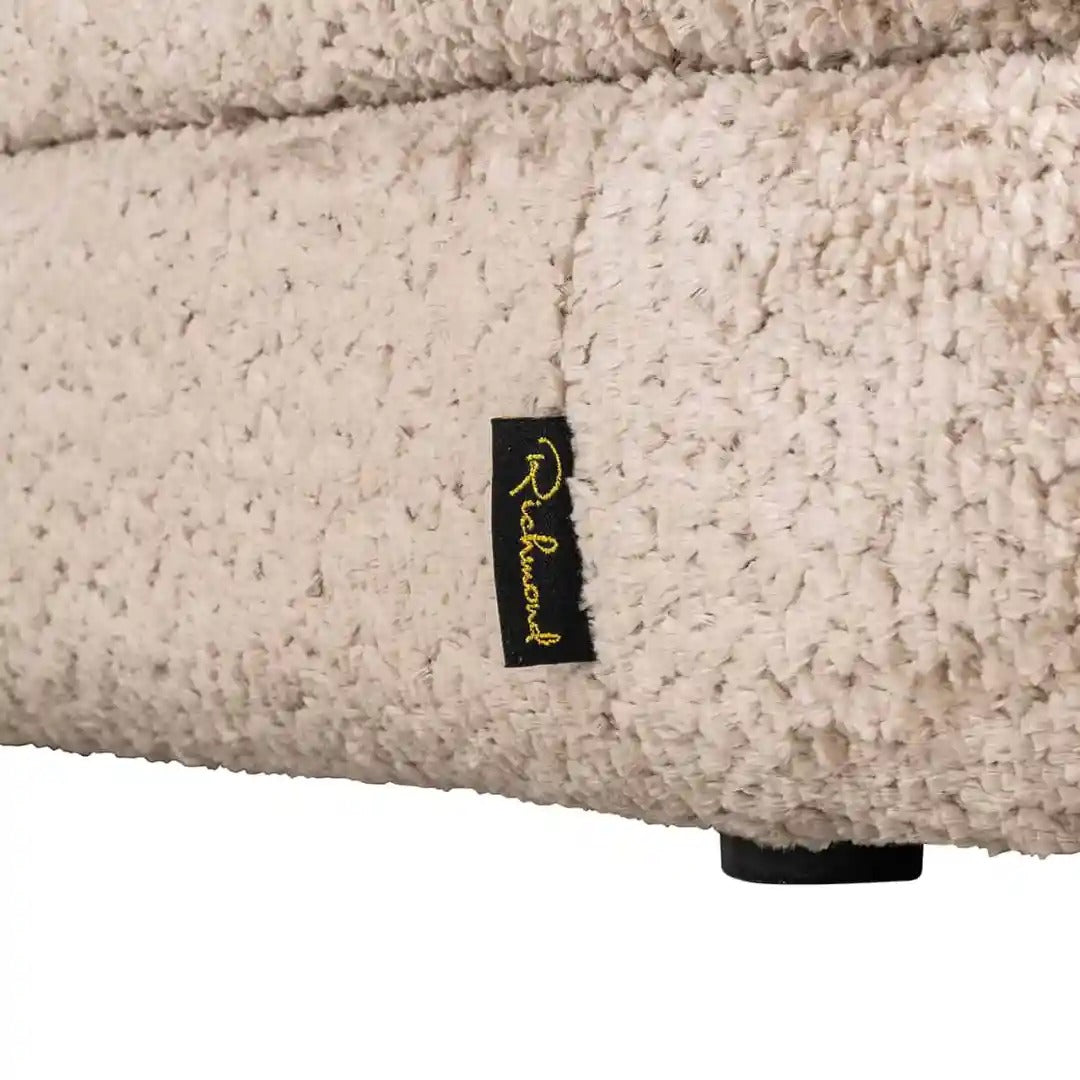 Pouf mit Stauraum CAMILLE beige