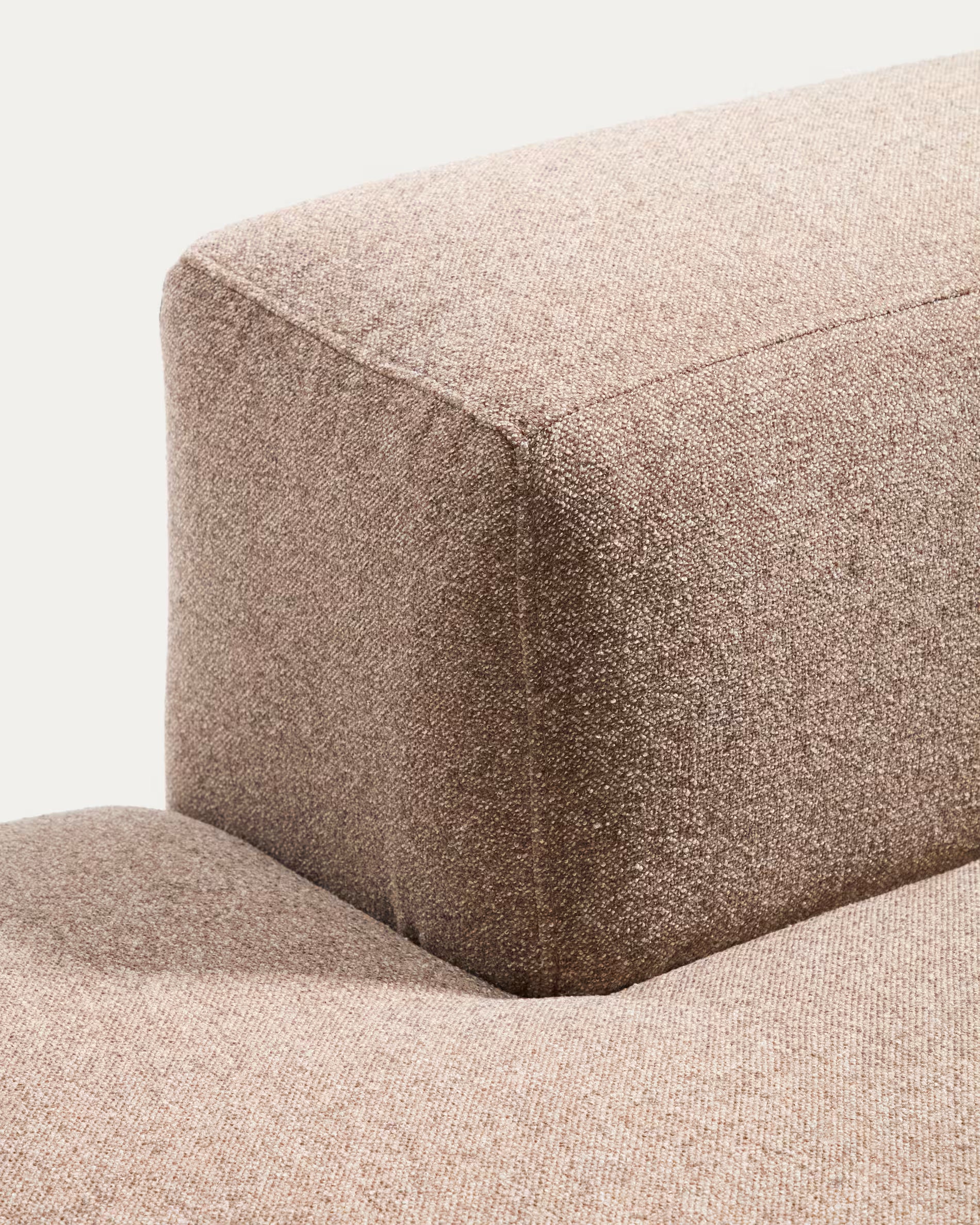Sofa 3-osobowa BLOK jasnobrązowy szenil