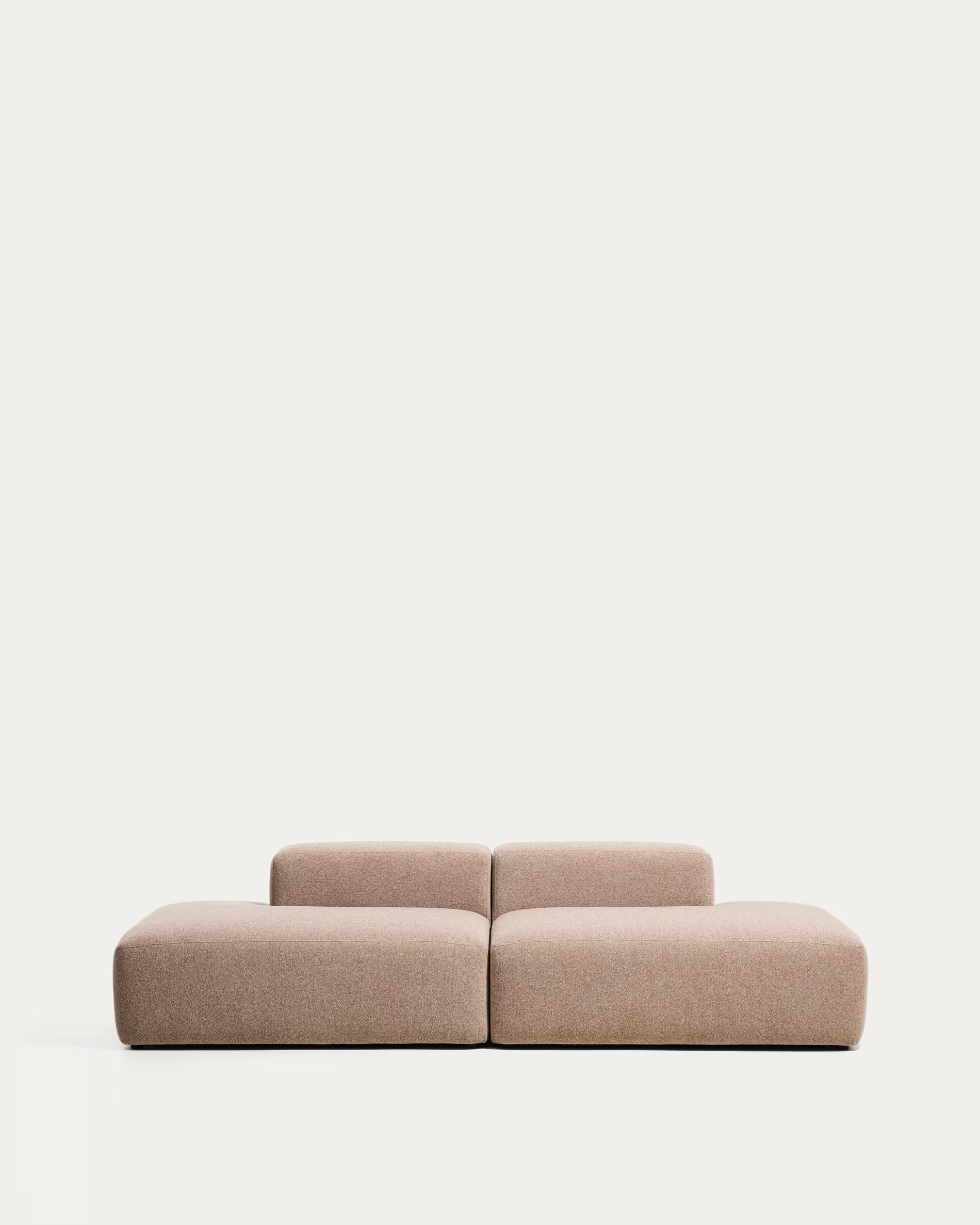 Sofa 3-osobowa BLOK jasnobrązowy szenil