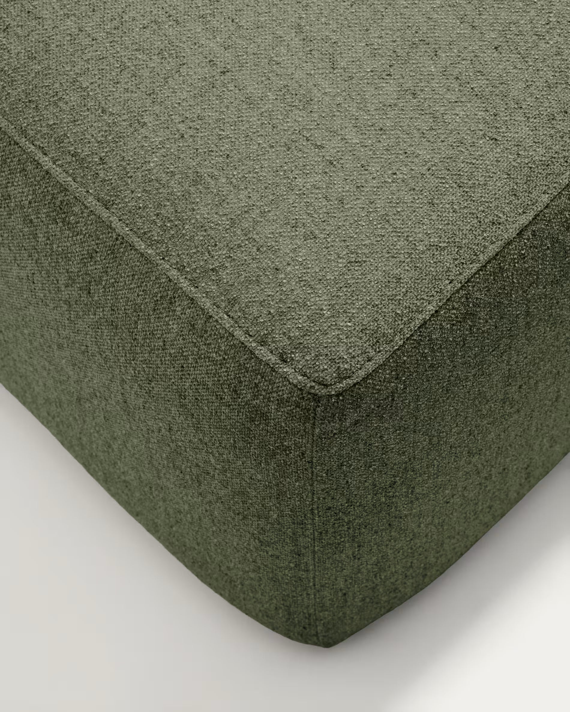 Sofa 3-osobowa BLOK ciemnozielony szenil