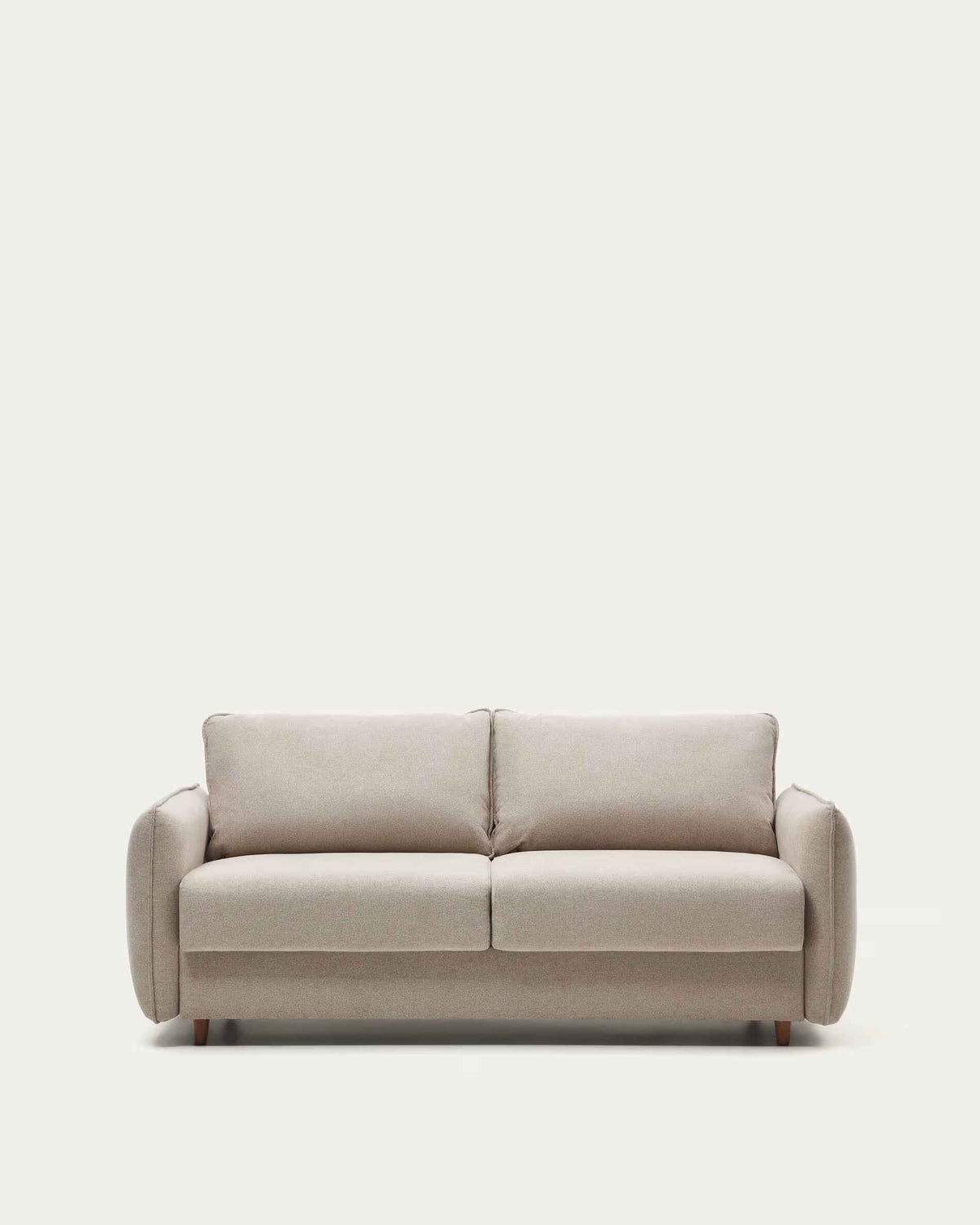 2-Personen-Sofa mit einer beige Carlot-Schlaffunktion