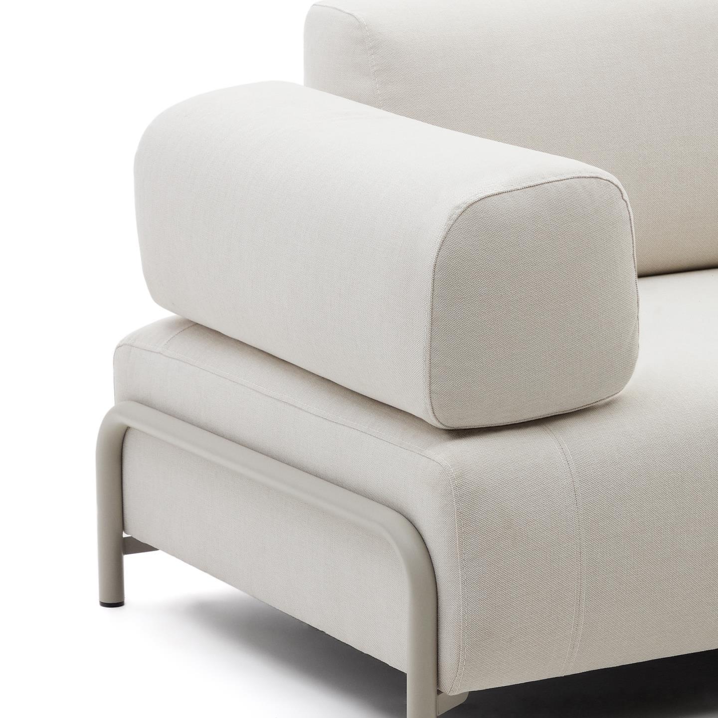 Sofa 3-osobowa COMPO beżowy szenil La Forma    Eye on Design