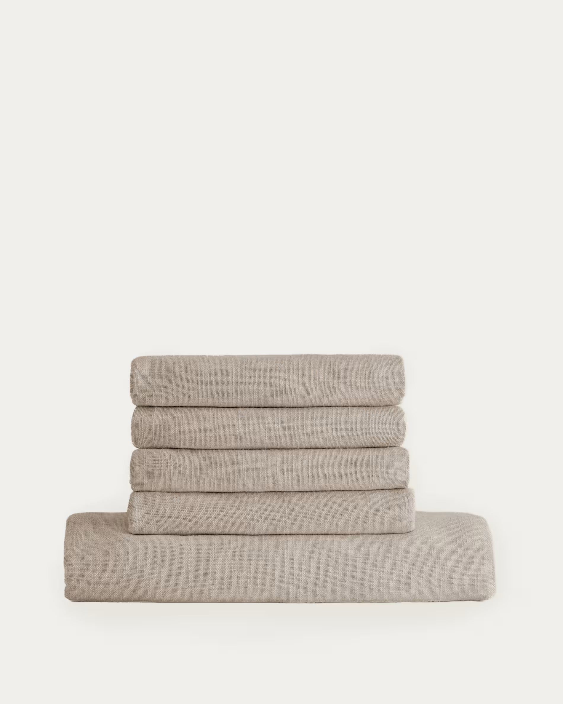 Sofabezug für 2-Sitzer ANARELA beige