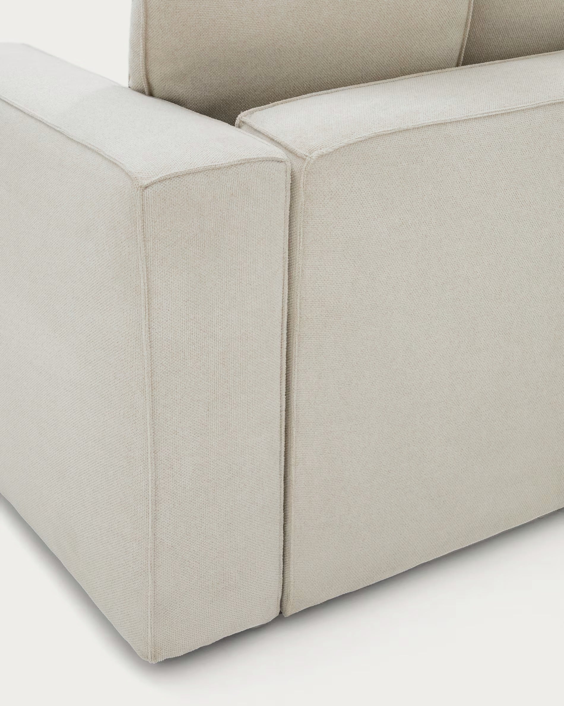 Linksseitiges 3-Sitzer-Sofa mit Schlaffunktion MARELA beige