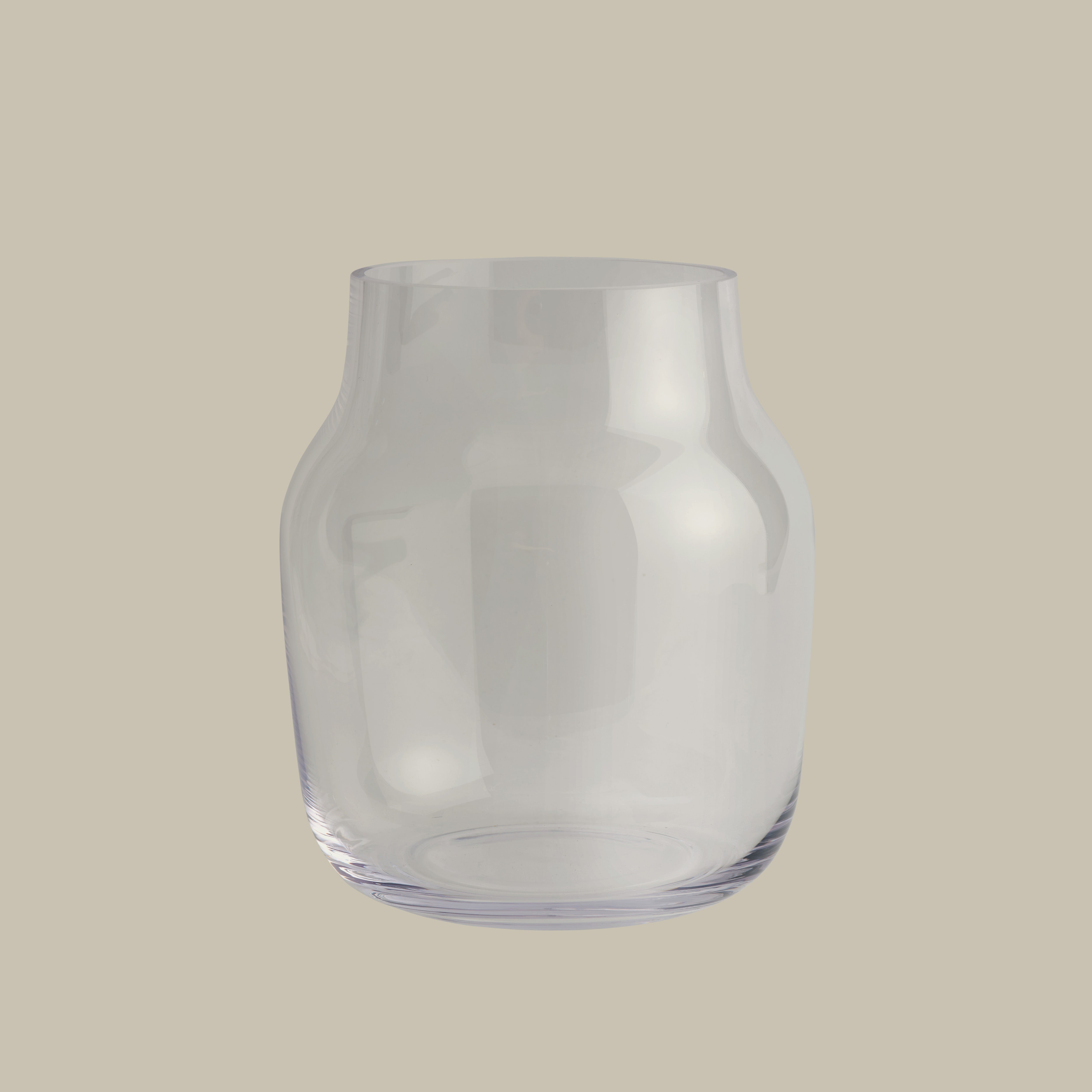 Transparent Glass Vase SILENT
