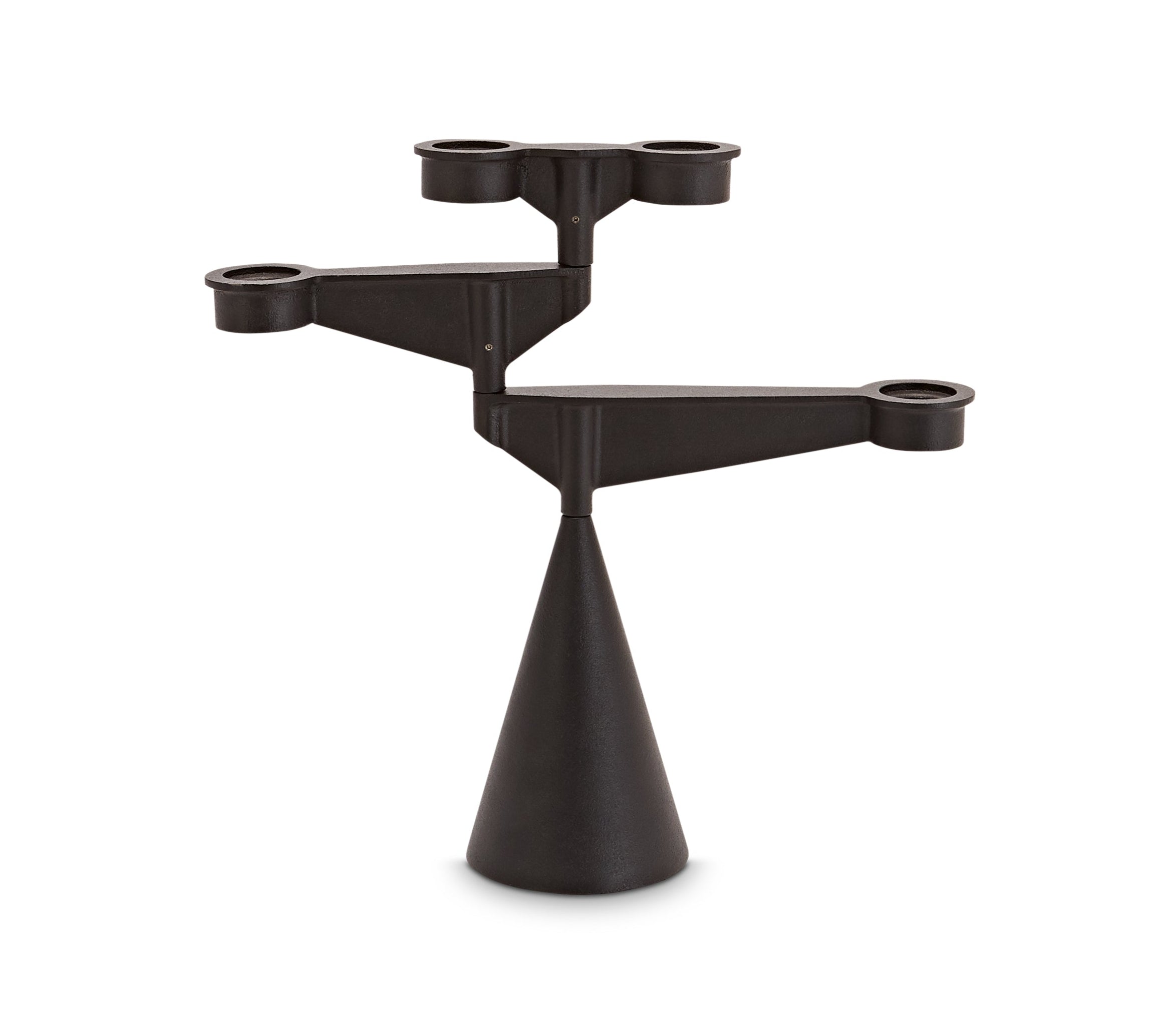 Mini Black Spin Candlestick