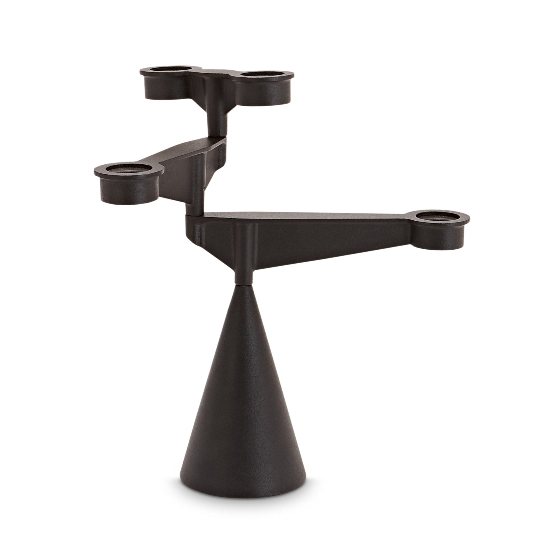 Mini Black Spin Candlestick