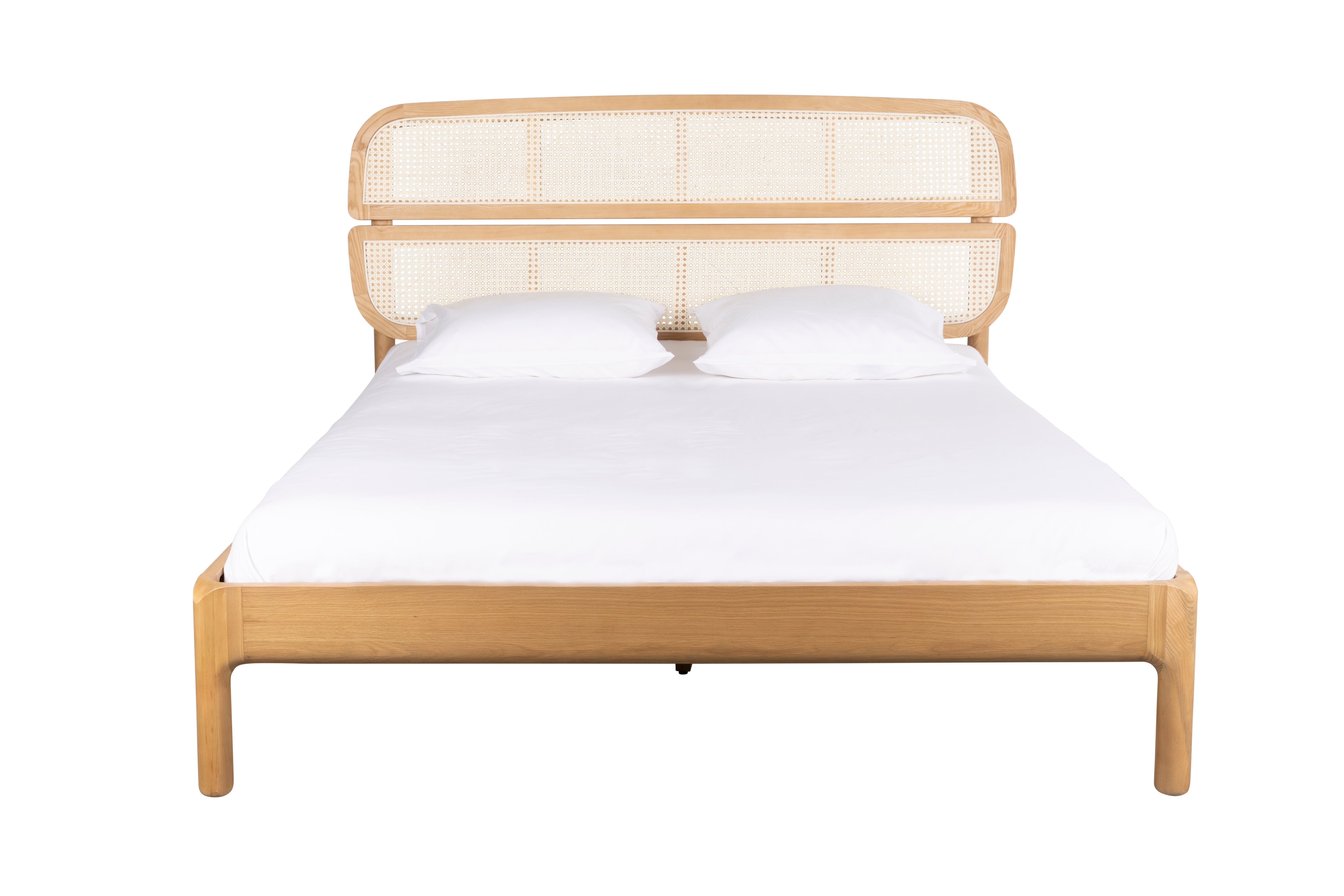 Bett STORM WEBBING aus Eschenholz