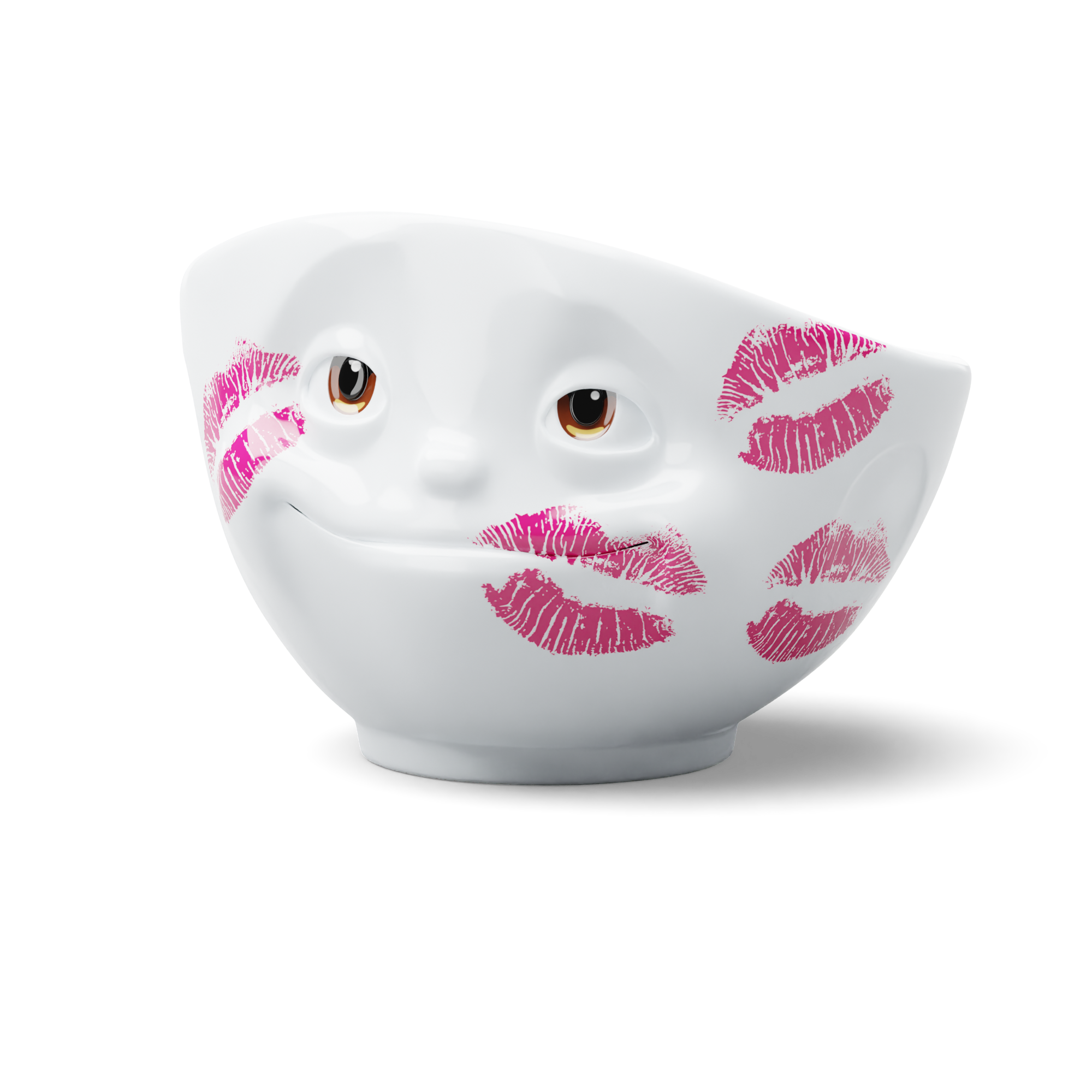 Miska KISSED mit Lippenstiftmotiv