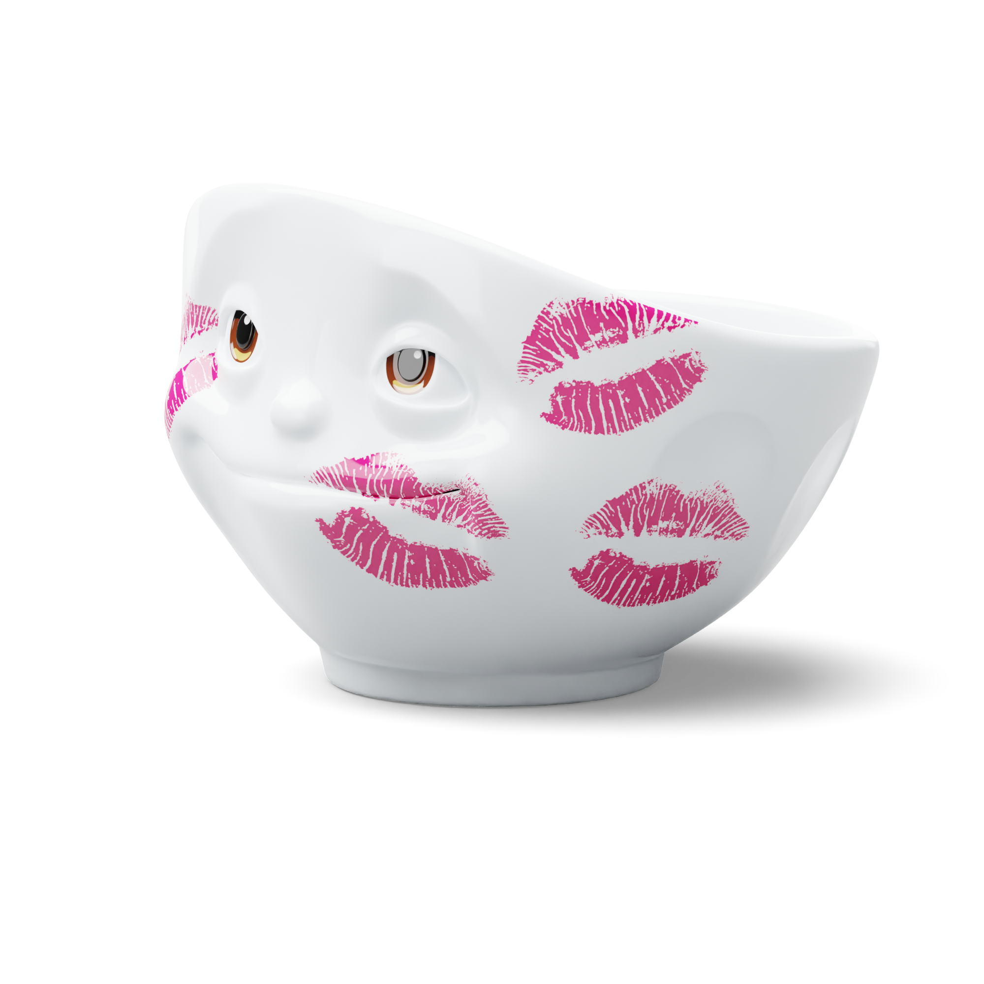 Miska KISSED mit Lippenstiftmotiv