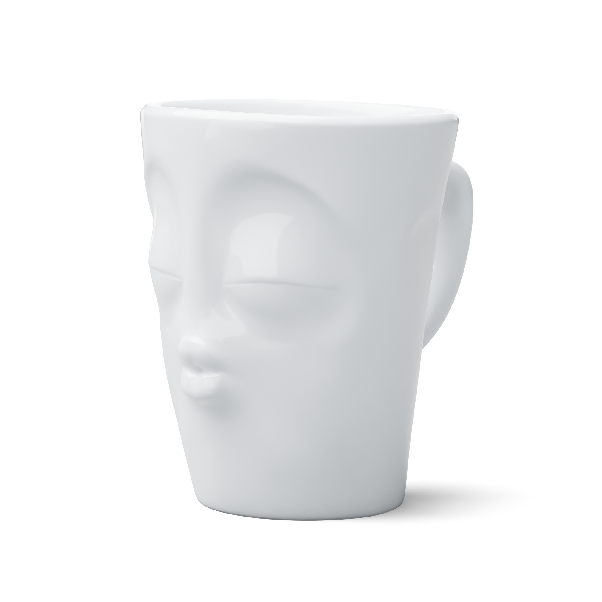 KISSING White Mug