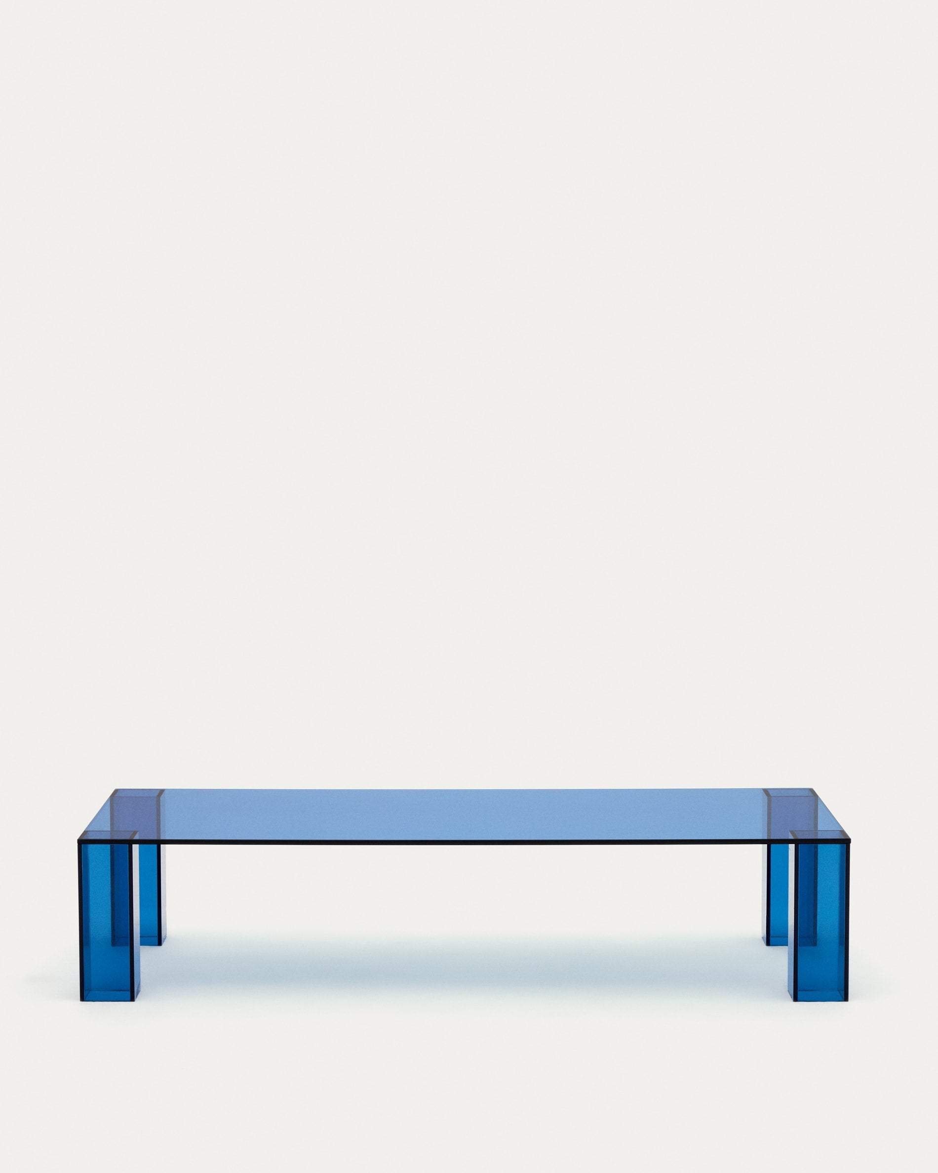 Couchtisch Adularia Blue Tempered Glas