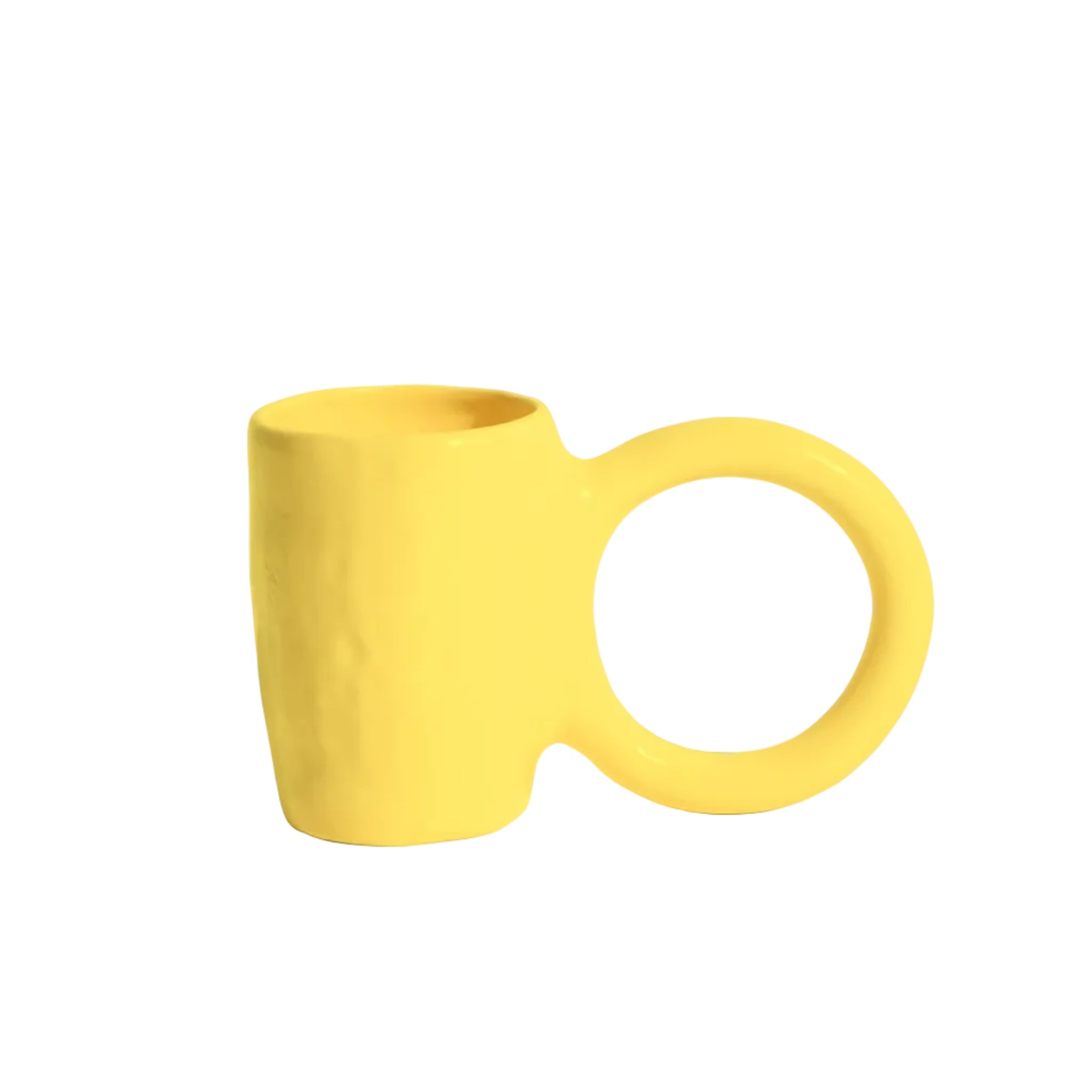 Becher DONUT gelb