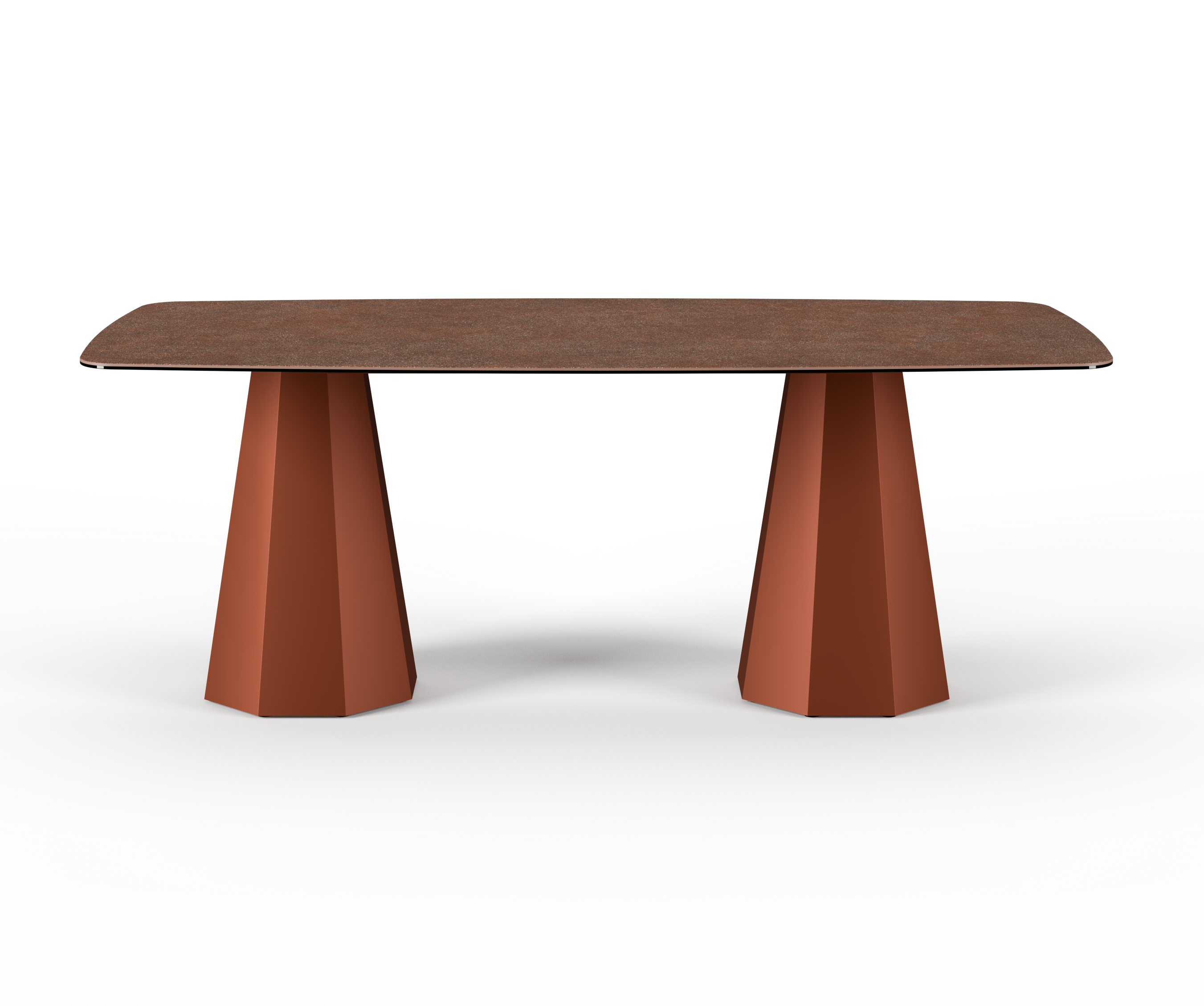Tisch GEOMETRIC aus Quarzkomposit