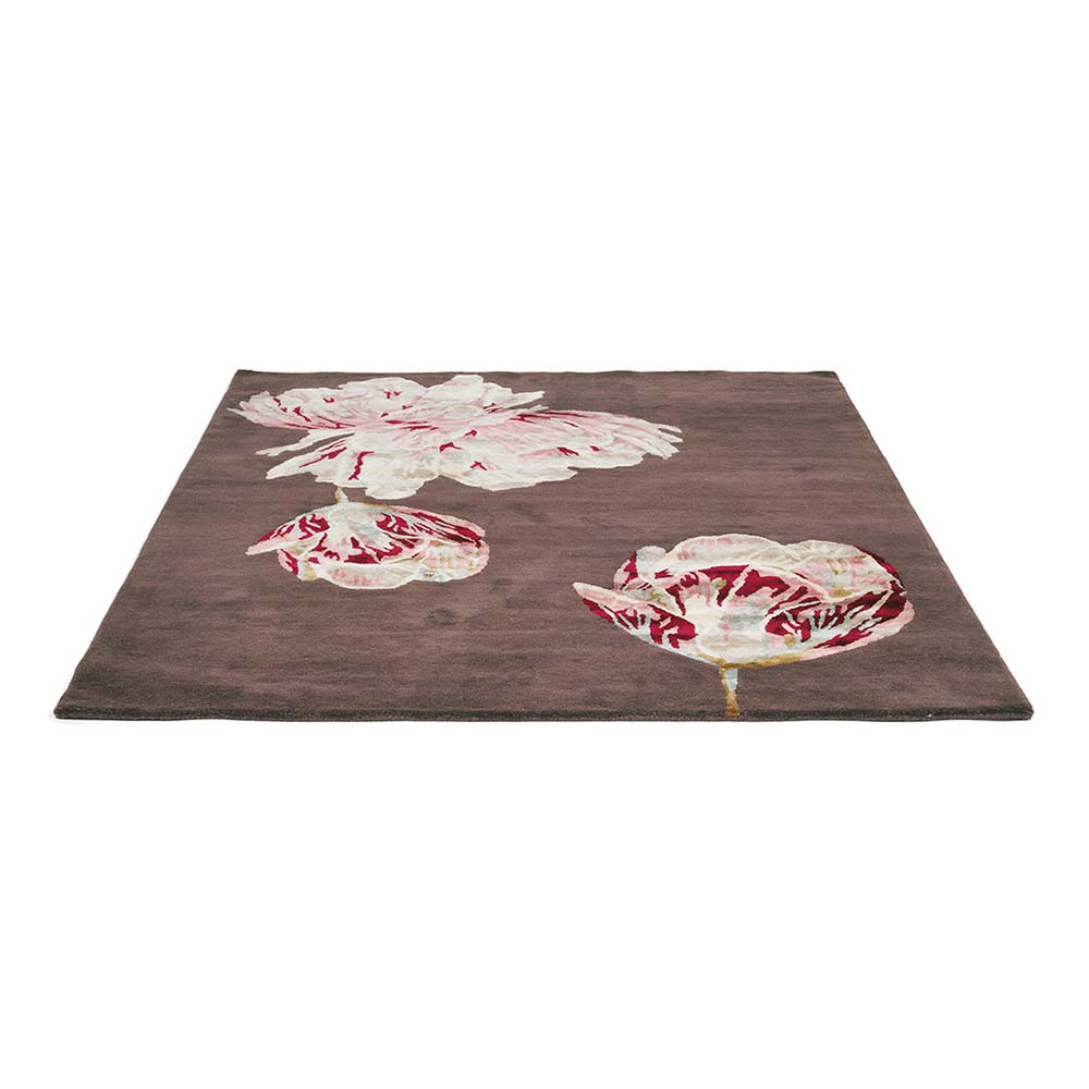 Teppich TRANQUILITY AUBERGINE braun
